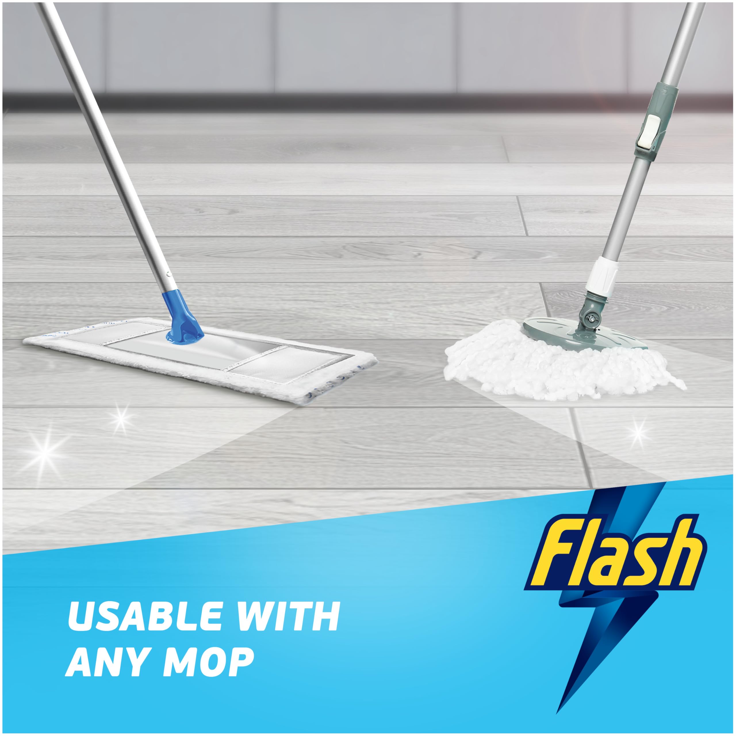 FLASH Direct To Floor Cleaner - Midsummer Memories Ltd Edition | Fast Dry | 1.6L 8