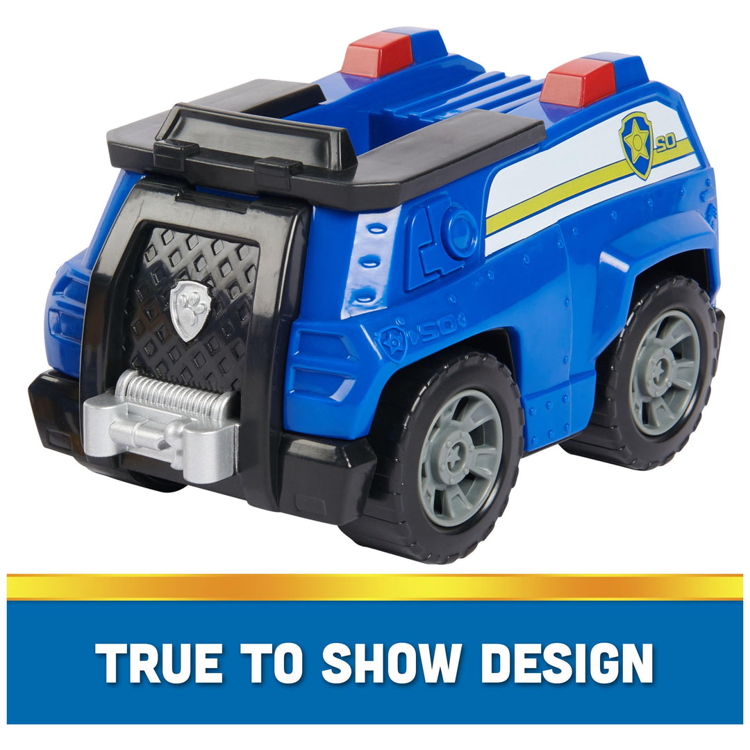 Chase's Patrol Cruiser - PAW Patrol Toy Car with Collectible Action Figure for Kids 3+