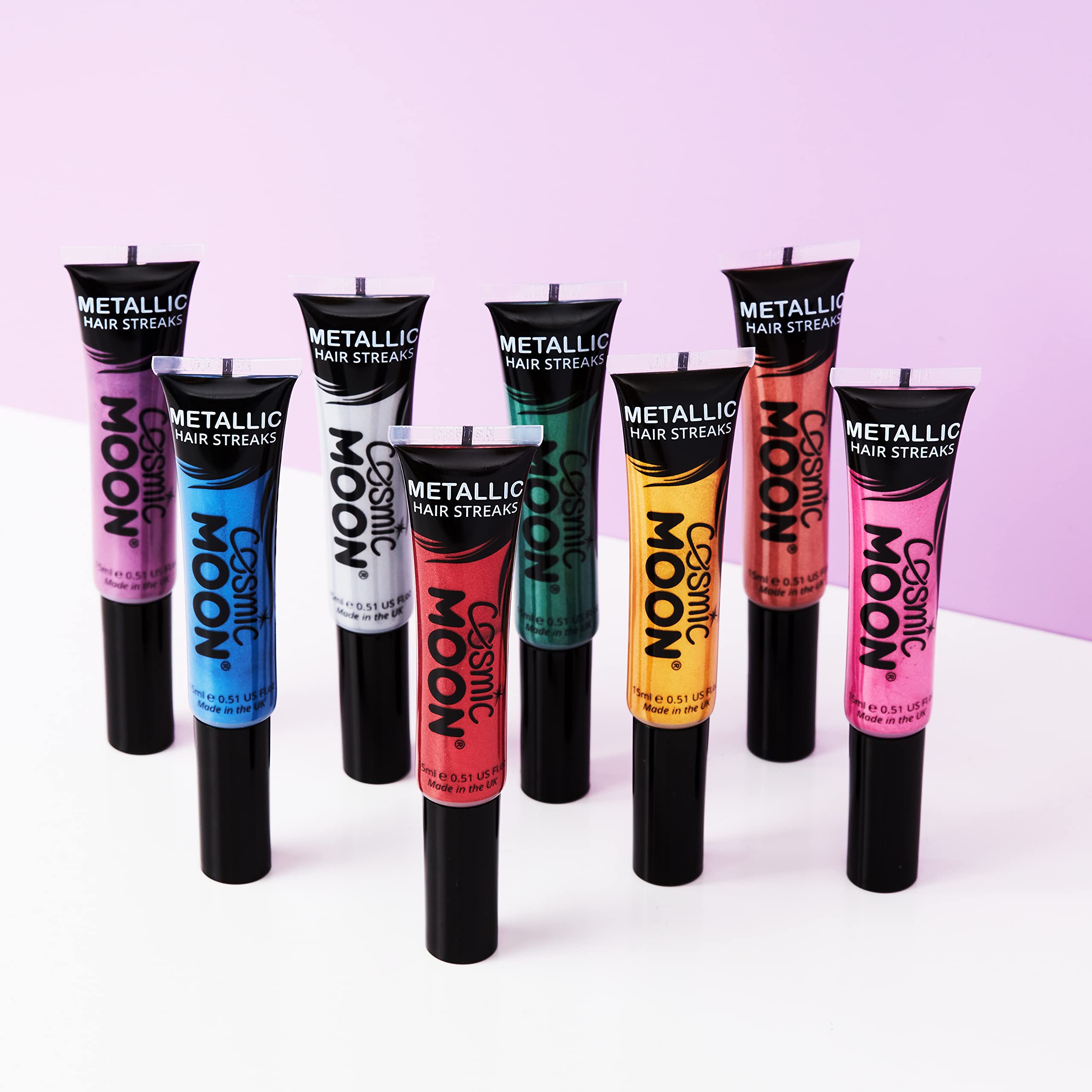 Cosmic Moon - Metallic Hair Colour Streaks (15ml) - Silver 10