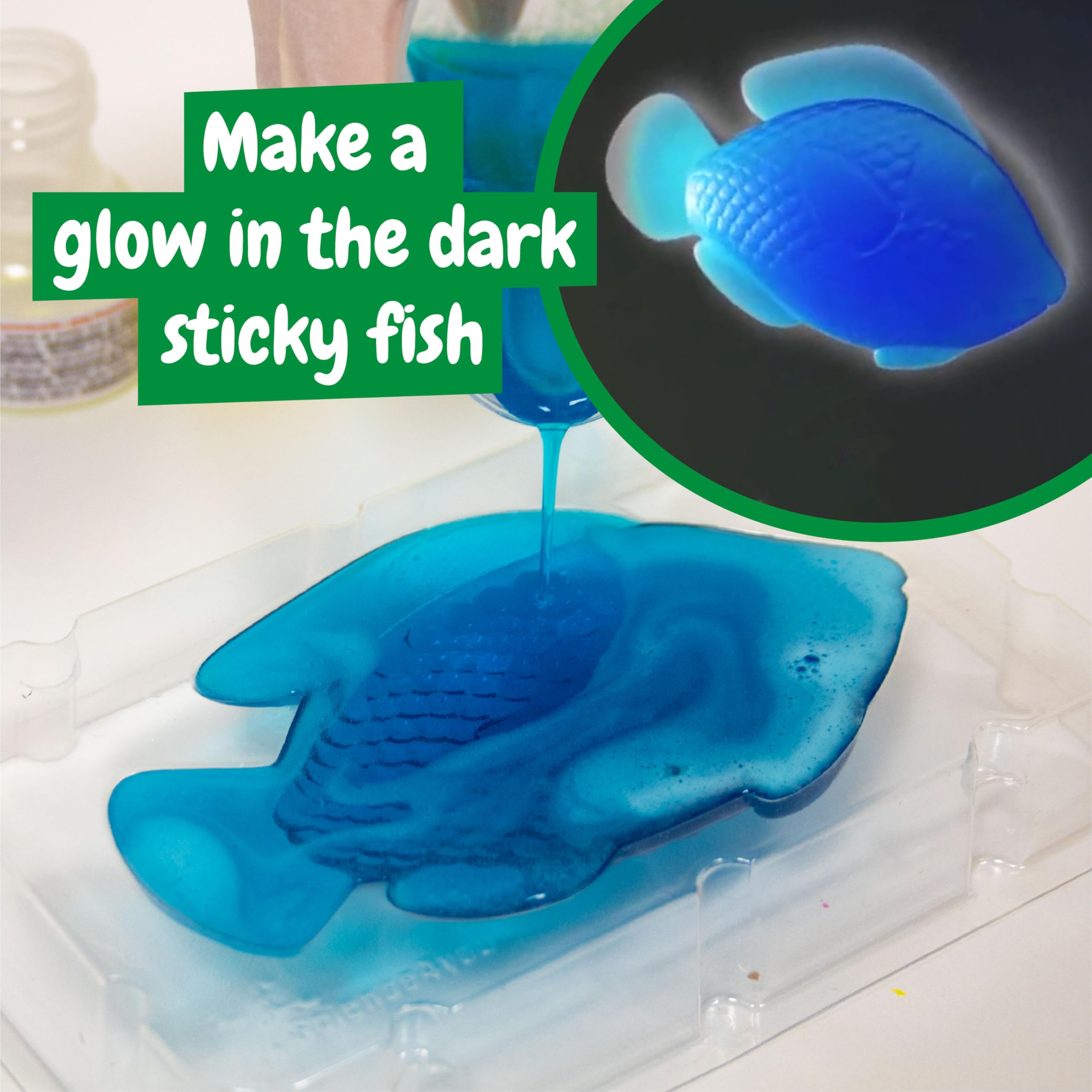 Science4you Slime Lab for Kids with Glow in the Dark - 20+ Activities STEM Kit 5