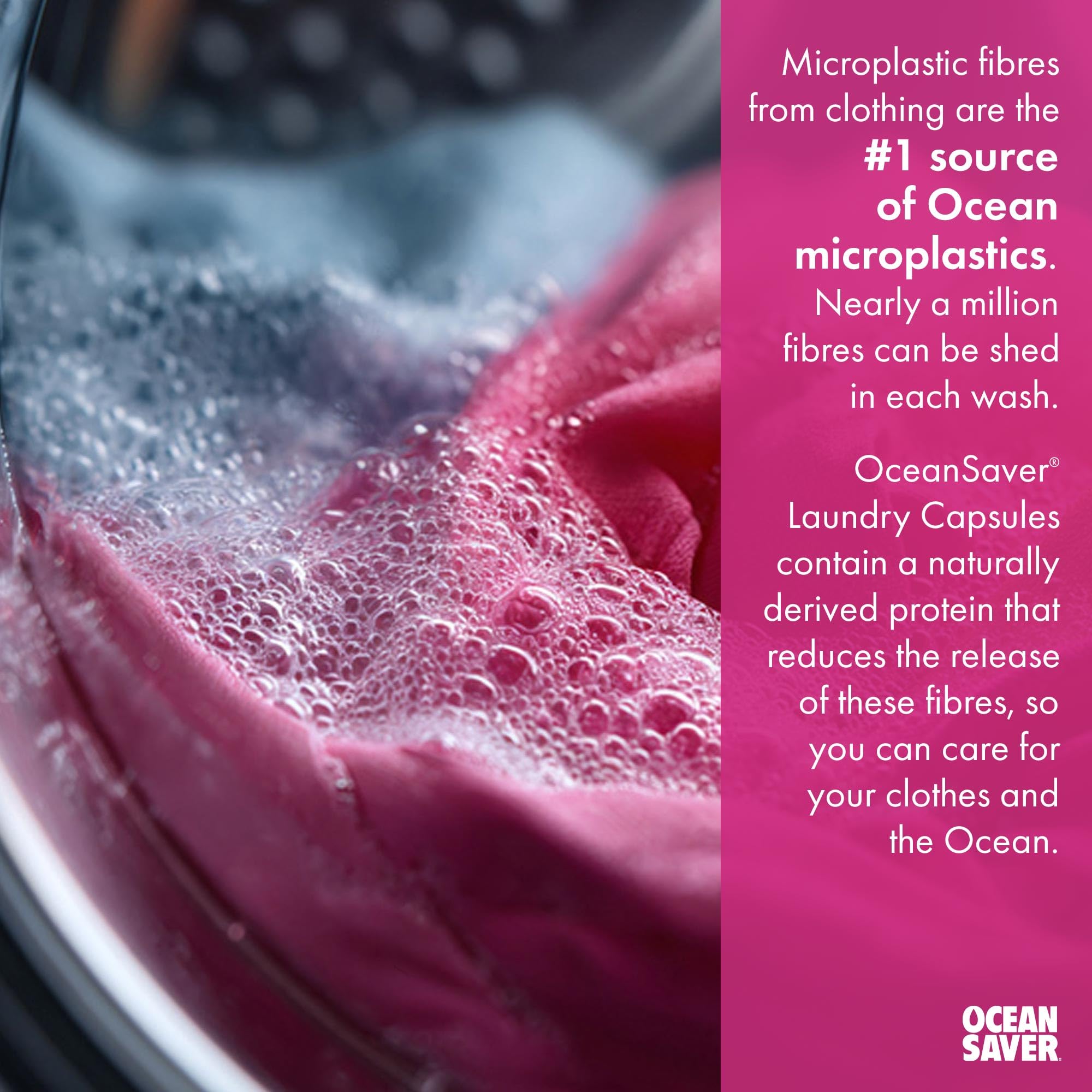 OceanSaver Non-Bio Laundry Detergent Capsules - 30 Washes | Sensitive Skin Formula 6