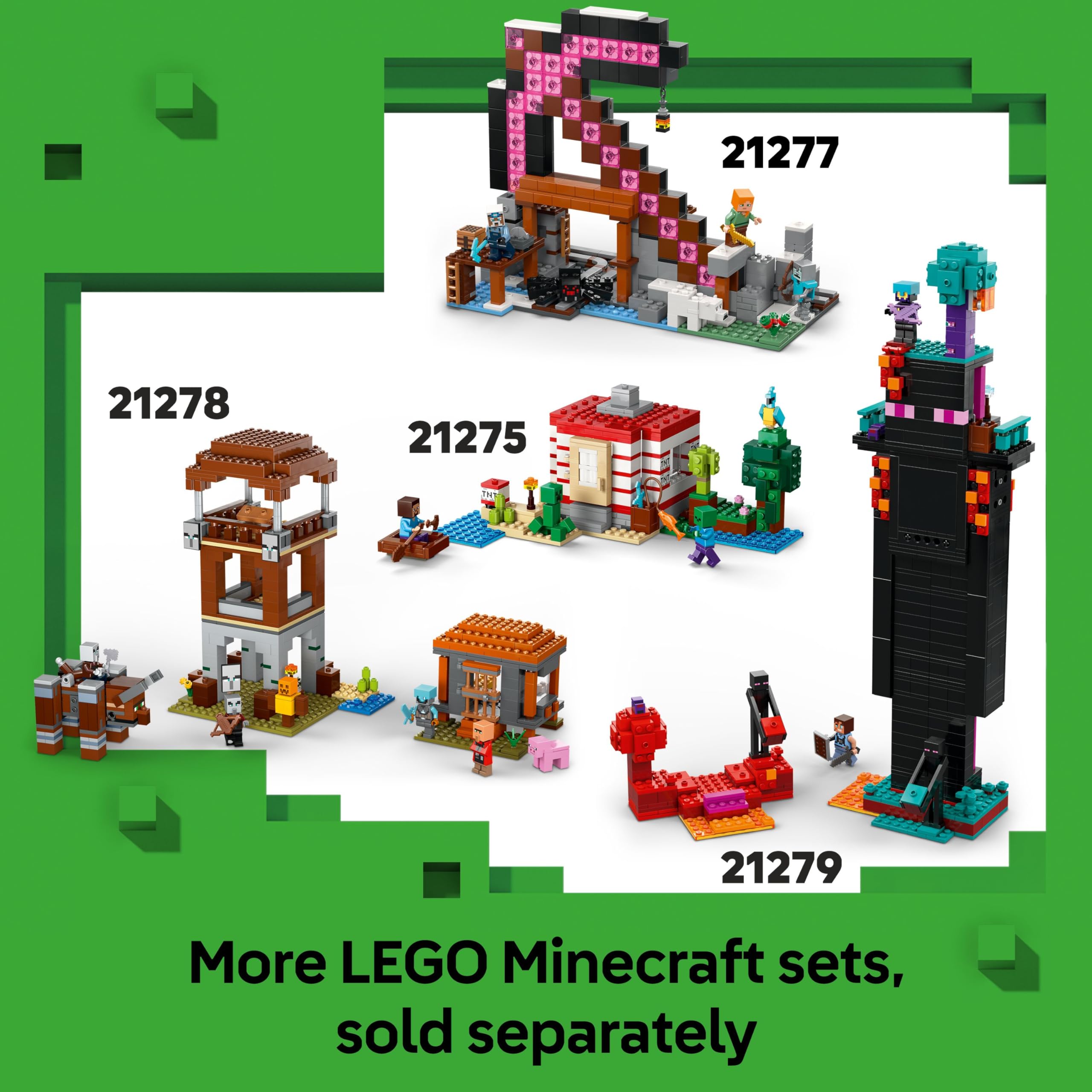 LEGO Minecraft The Warden Encounter Building Set - Interactive Toy for Ages 7+ | Model 21274 7