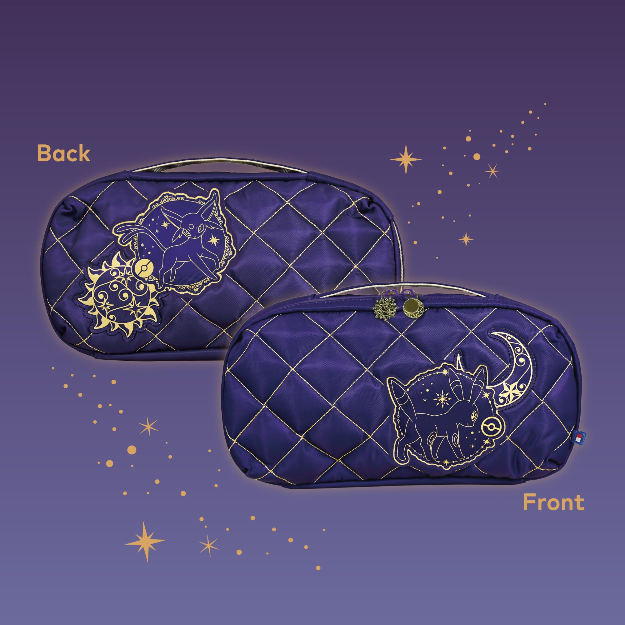 HORI Puff Pouch (Umbreon and Espeon) - Nintendo Switch Accessory Kit 6
