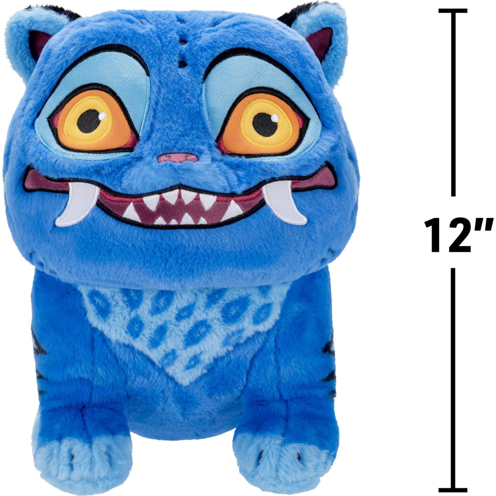 Jazwares KPop Demon Hunters Derpy Tiger 12-inch Soft Doll Plush | Polyester | Unisex Children 4
