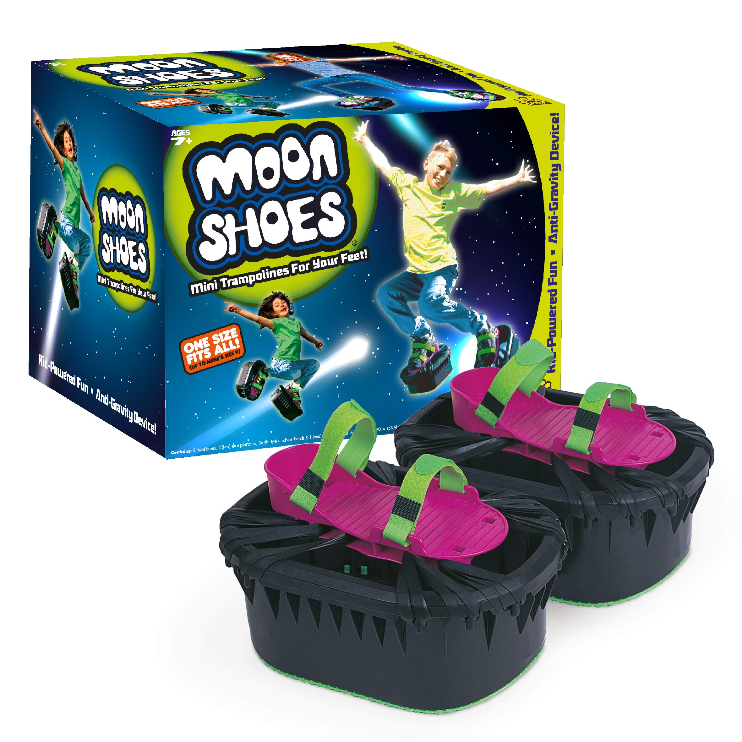 Moon Shoes 71449 Strap-On Foam Pogo Sticks - Develop Balance & Coordination, Ages 7+ 3