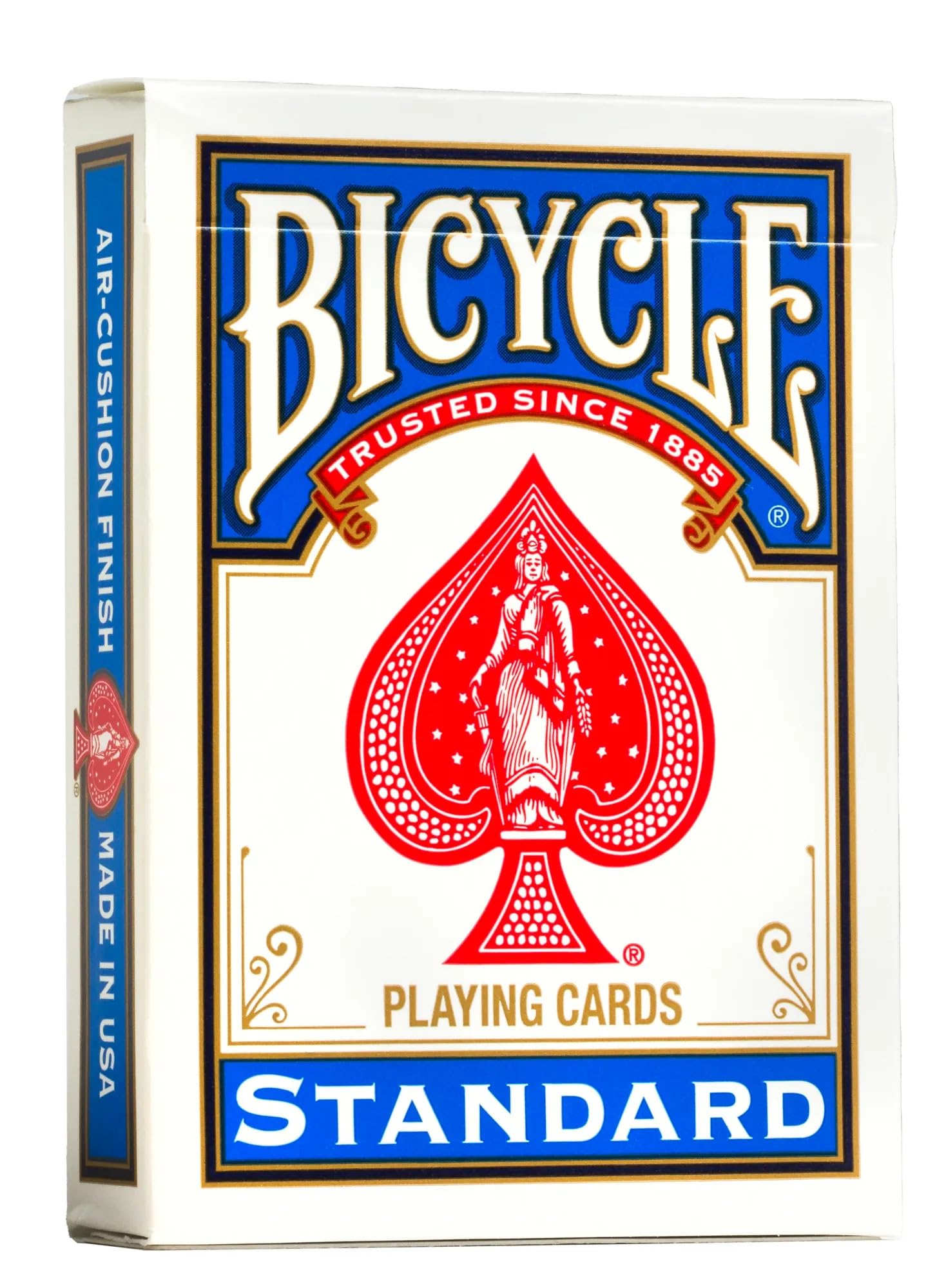 Bicycle Gold Standard Playing Cards - 1 Deck | Air Cushion Finish | Standard Index 4