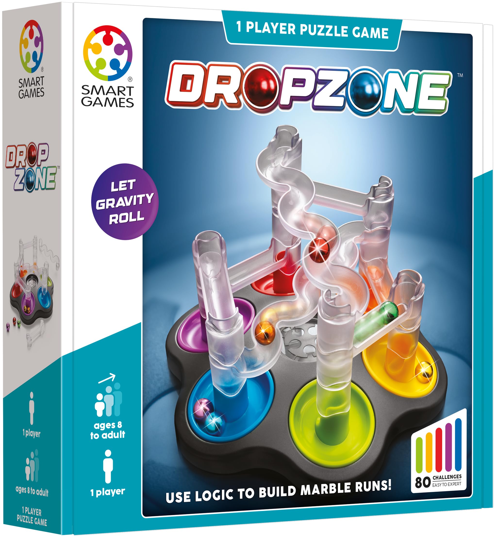 SmartGames DropZone Marble Run Building Game 11