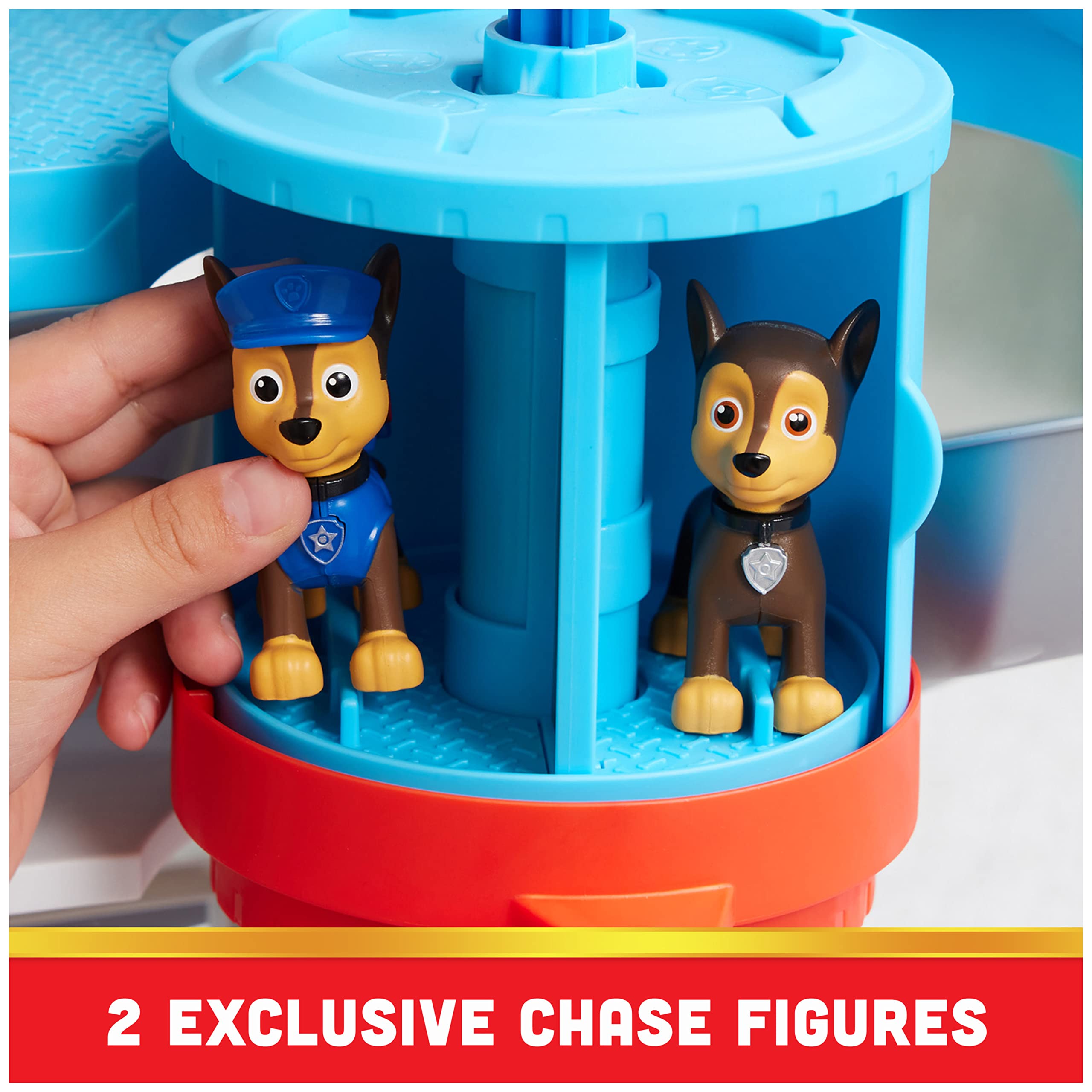Paw Patrol Lookout Tower Playset with Toy Car Launcher, 2 Chase Figures, Police Cruiser | Ages 3+ 3