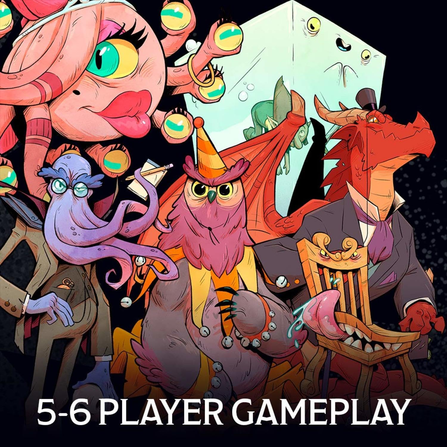 Dungeons & Dragons Monster Madness Dedicated Deck Card Game | Supports 2-6 Players 5