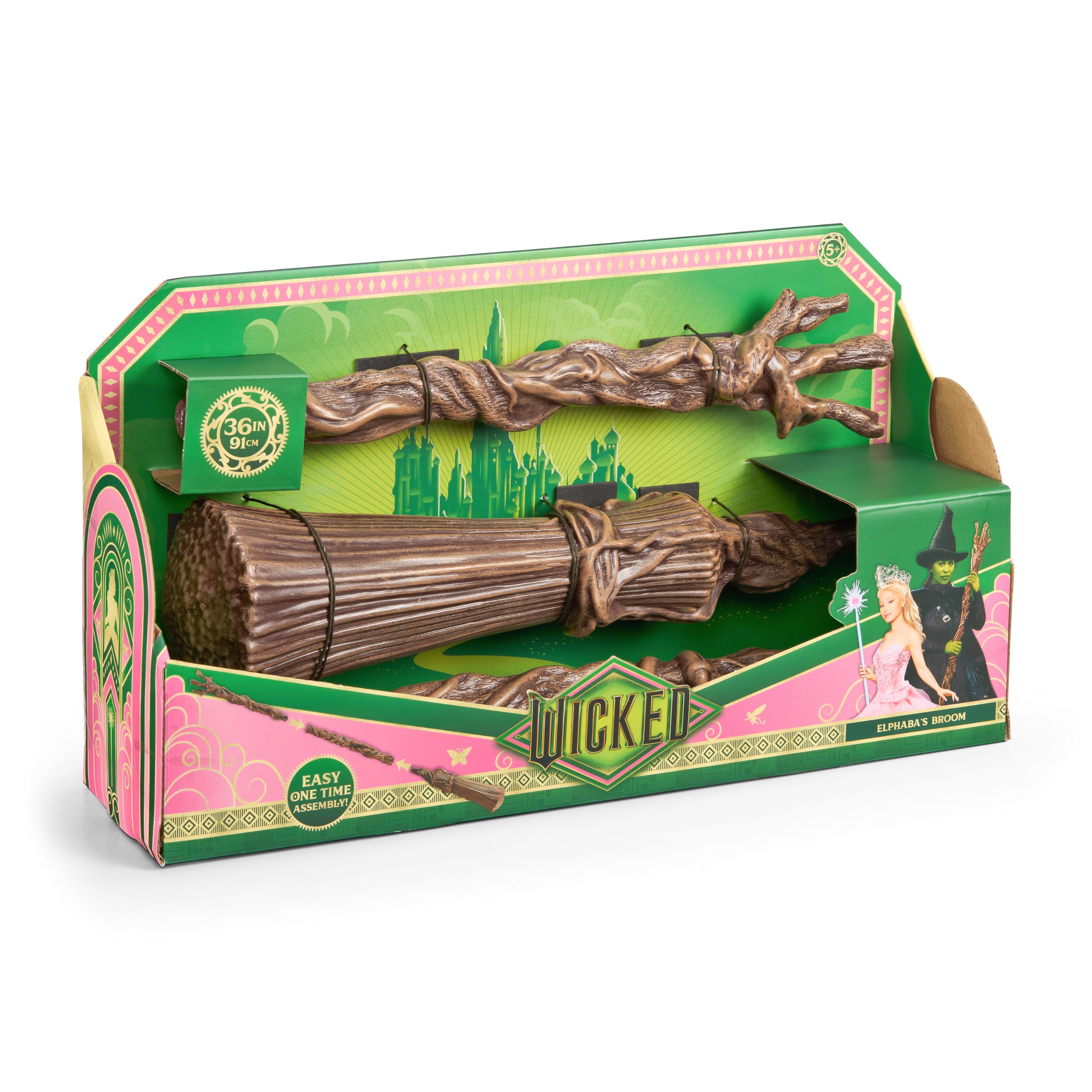 Wicked: Elphaba Broom Replica - The Noble Collection (91 cm, Ages 5+) 15
