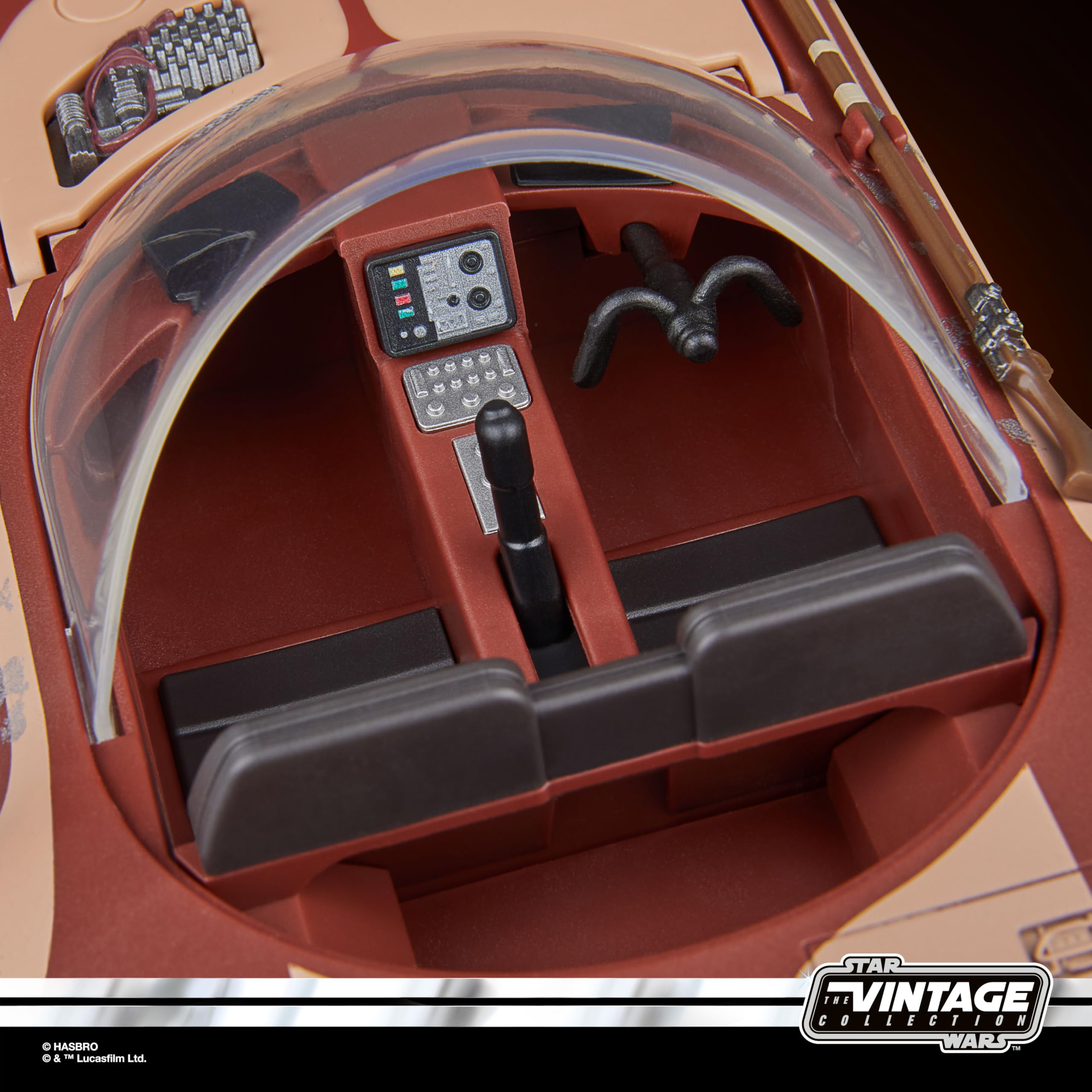 Star Wars The Vintage Collection Landspeeder & Luke Skywalker (Tatooine) Action Figure Set | 9.5-cm Scale 2