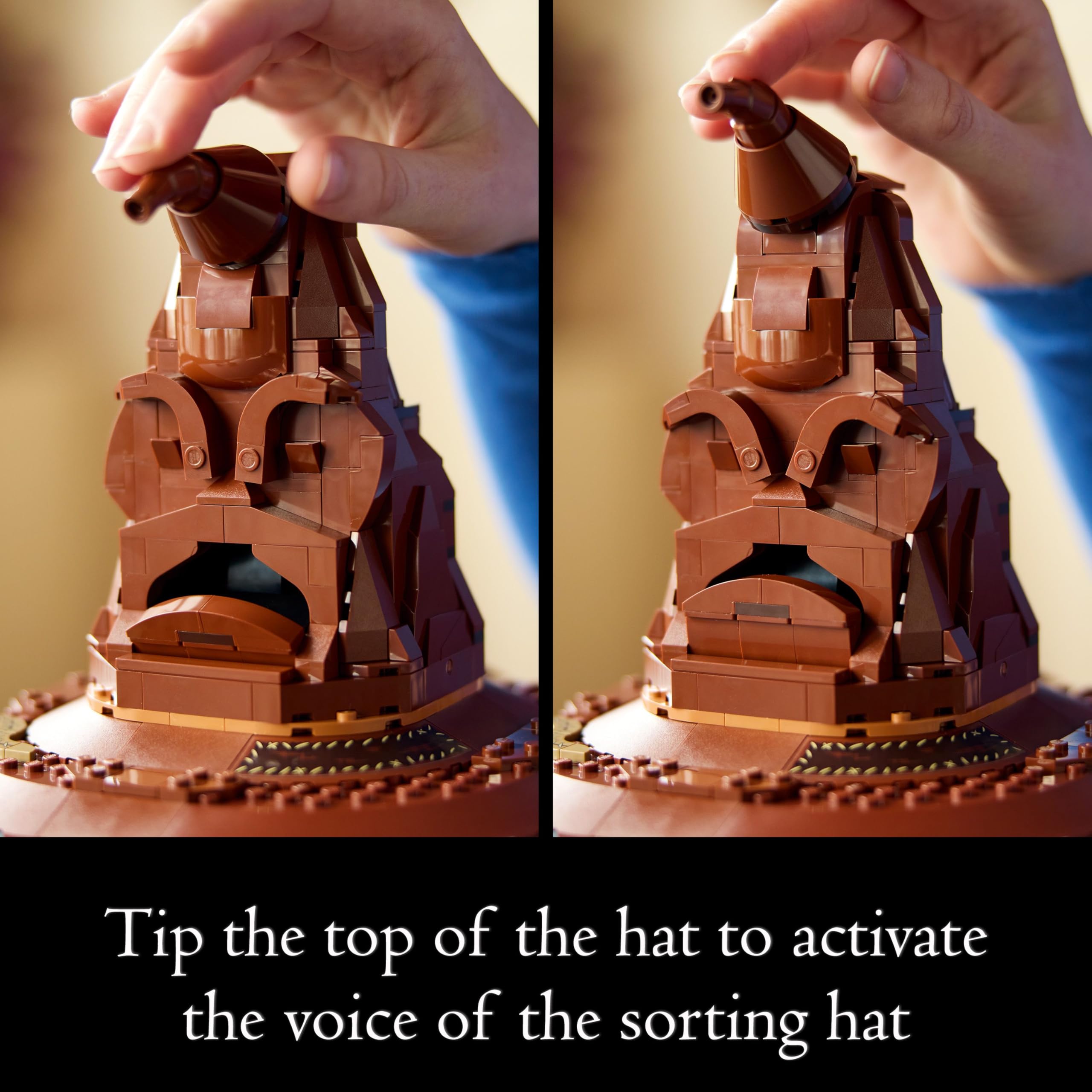 LEGO Harry Potter - Hogwarts Talking Sorting Hat Model Kit (76429) 8