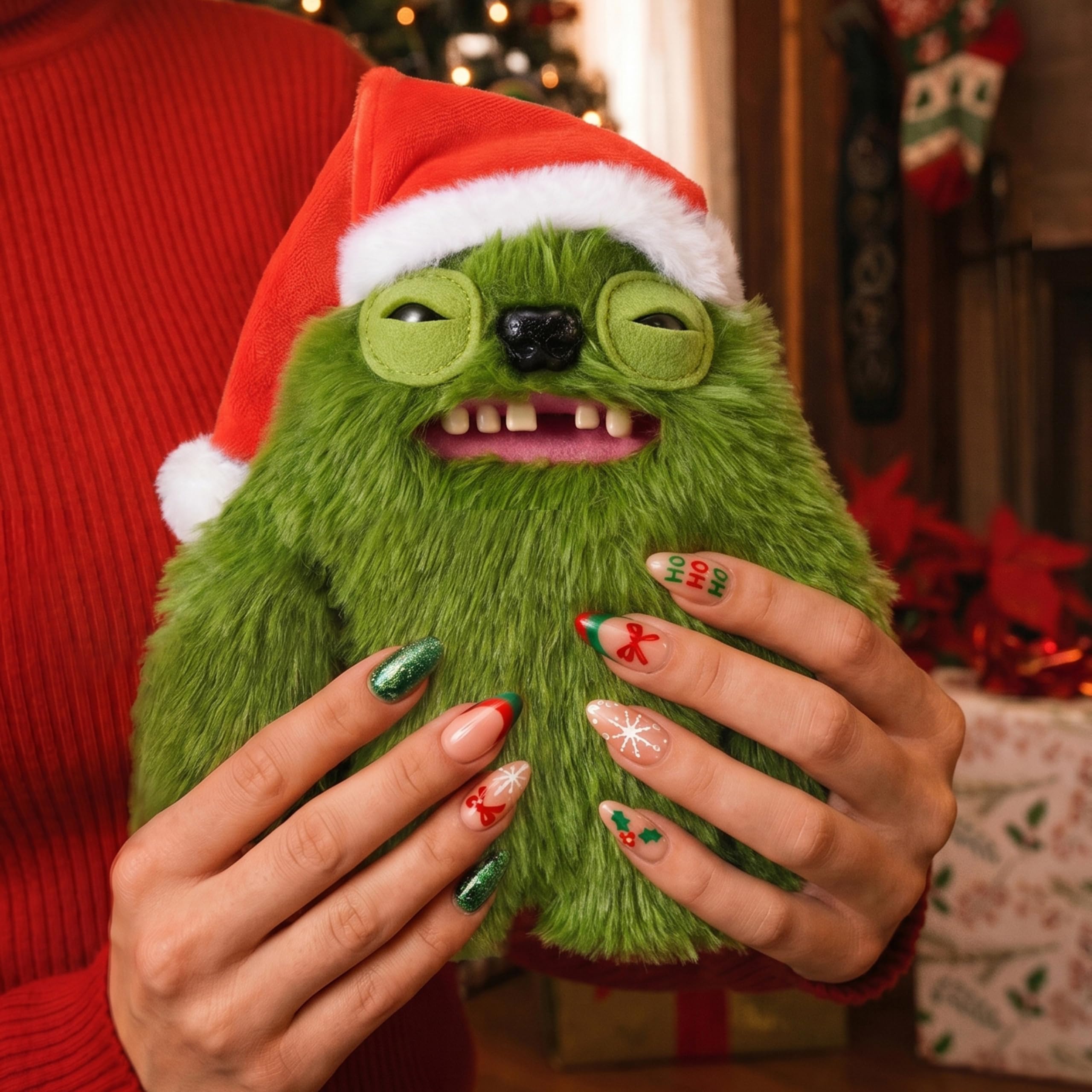 Fuggler Sasquinch Festive Fuggs Series 2 Plush Doll - 9 Inch | Polyester | Unisex Children 8