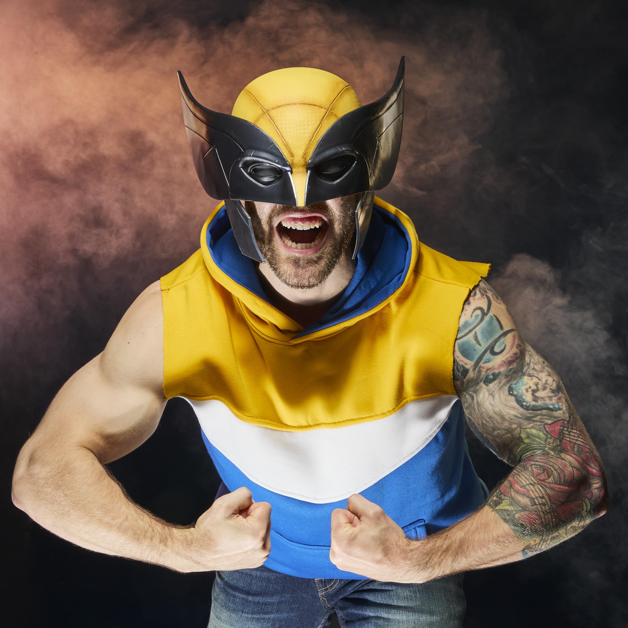 Marvel Legends Series Wolverine Roleplay Mask - 1:1 Scale | Deadpool & Wolverine Film Inspired | Adult Unisex 7