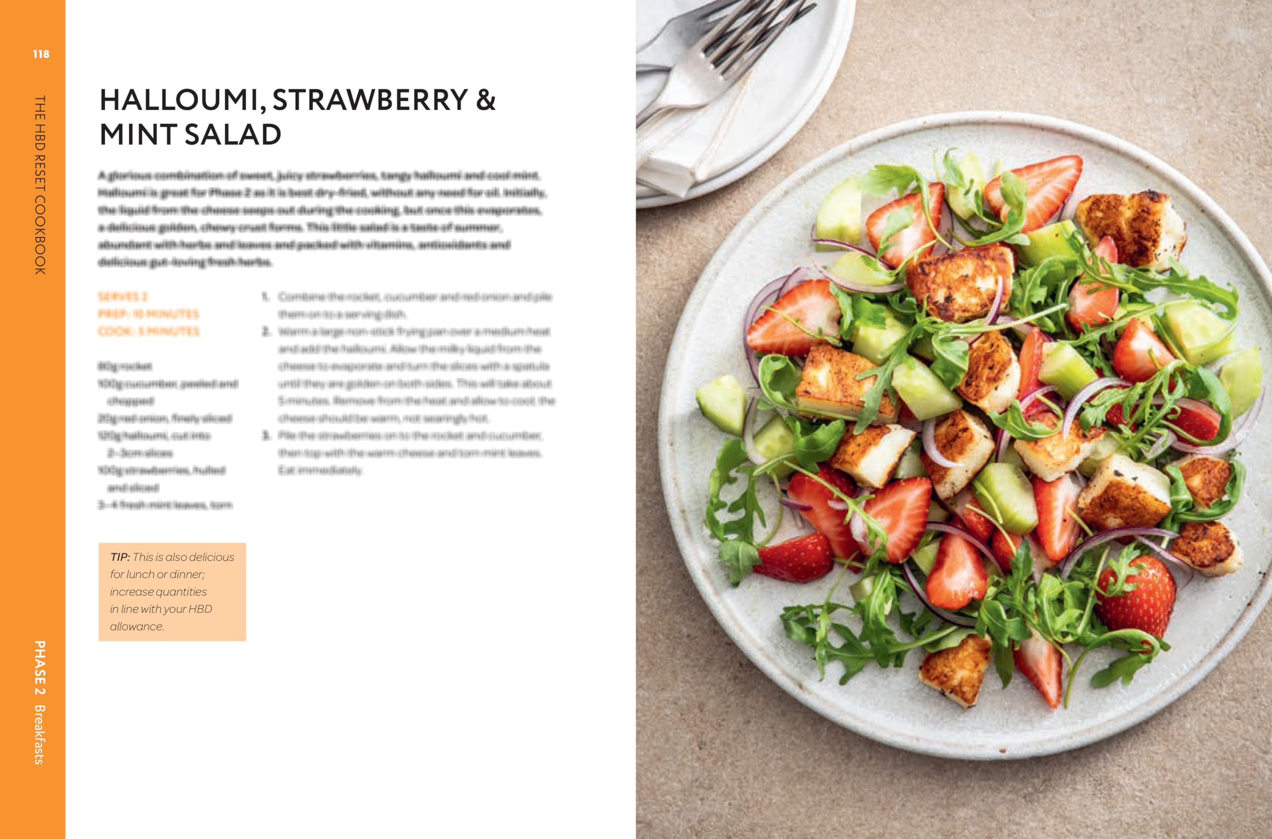 Thorsons/Element GB The HBD Reset Cookbook - 16-Day Weight Control Program | Hardcover