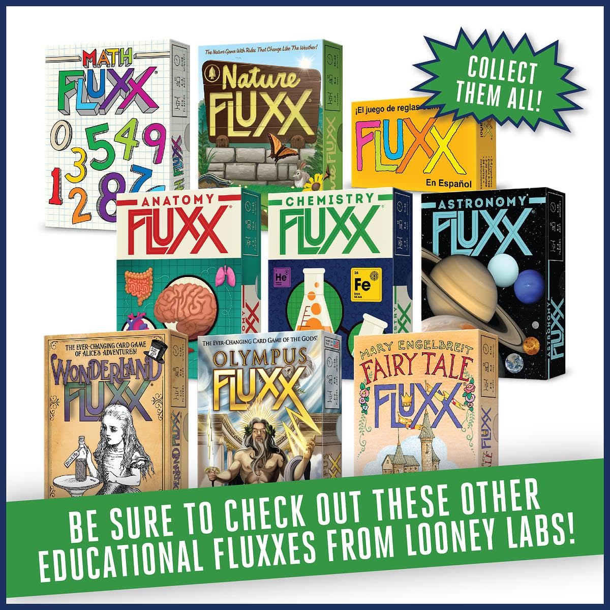 Looney Labs Chemistry Fluxx Board Game - Ages 8+, 2-6 Players, 5-30 Min Playtime 9