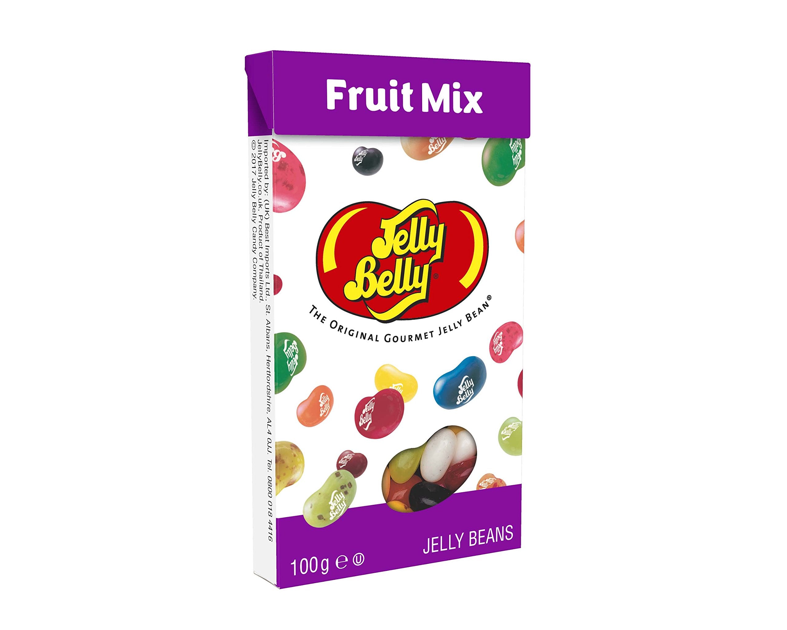 Jelly Belly Fruit Mix Jelly Beans - Assorted Fruit Flavors | 100g Window Flip Box