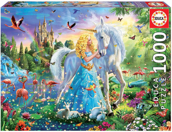 Unbekannt Die Prinzessin und Das Einhorn 1000-Piece Jigsaw Puzzle (17654)