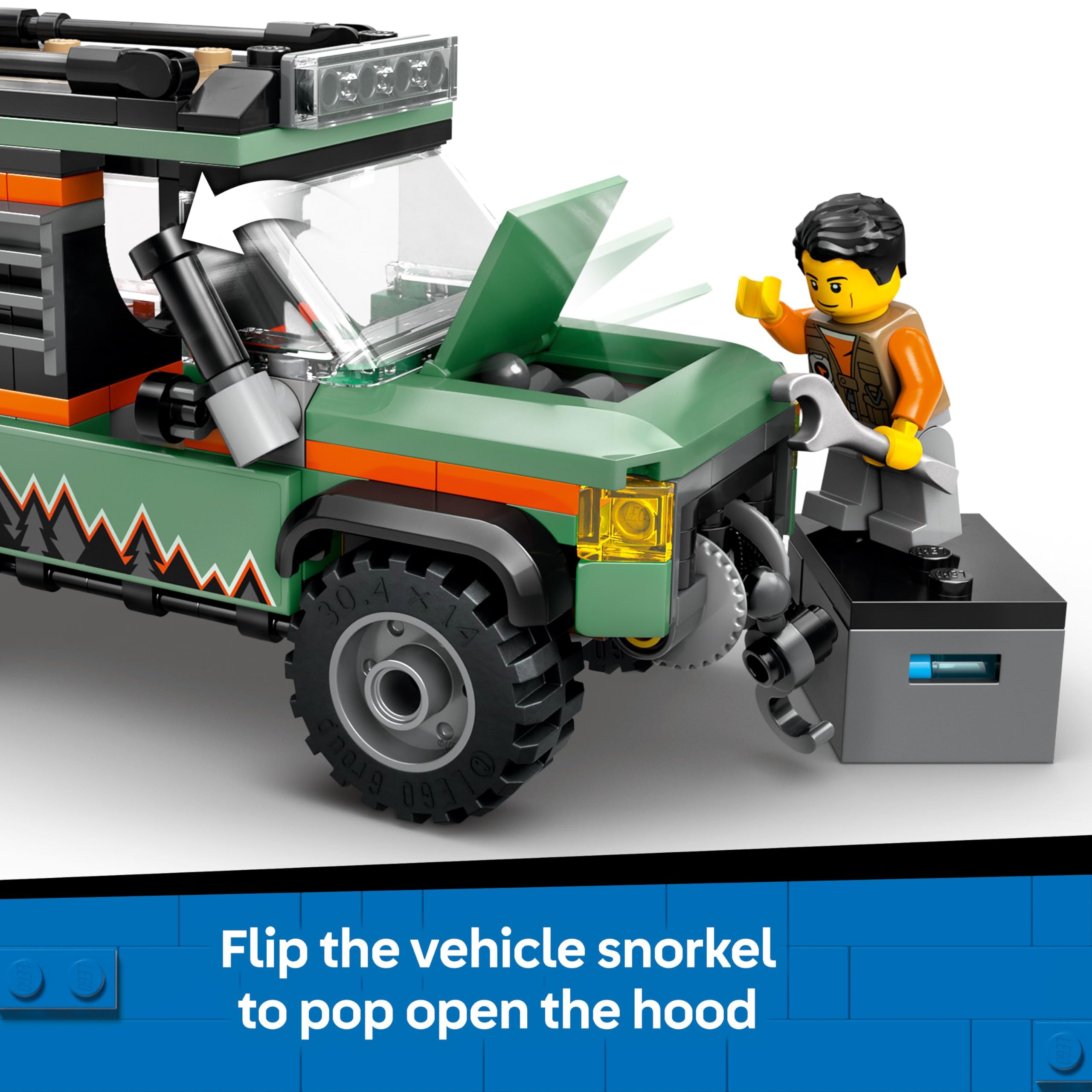 LEGO City Off-Road 4x4 Mountain Truck Toy Set 60447 | Ages 6+ | 2025 Release 4