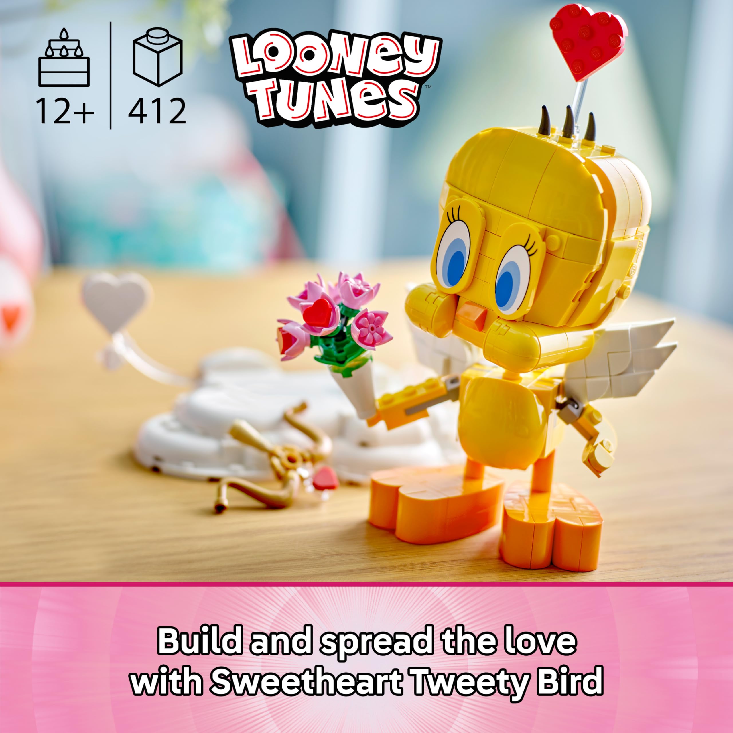 LEGO Sweetheart Tweety Bird 40824 Building Set | Looney Tunes | Ages 12+