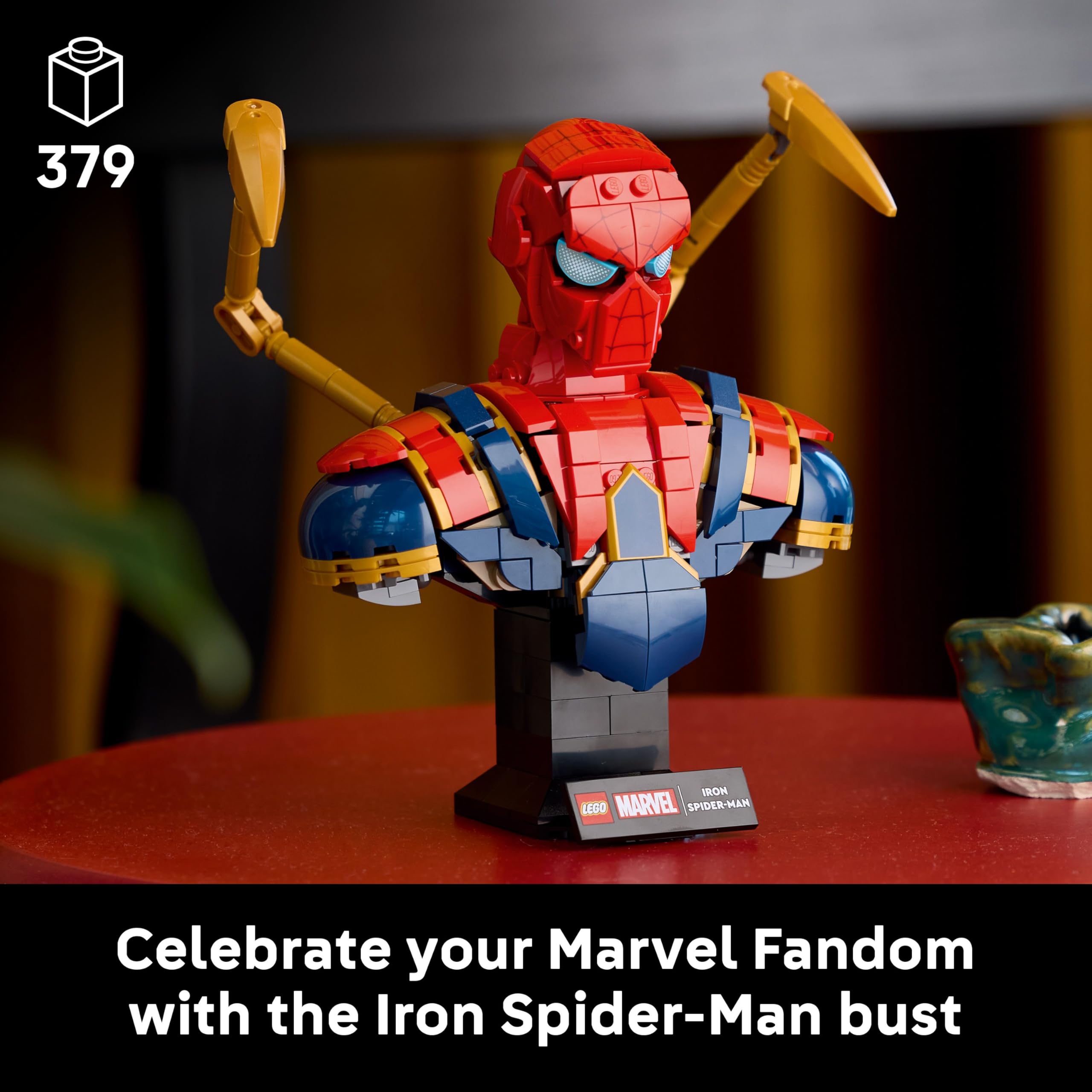 LEGO Marvel Iron Spider-Man Bust - Buildable Display Model for Adults (76326) 7