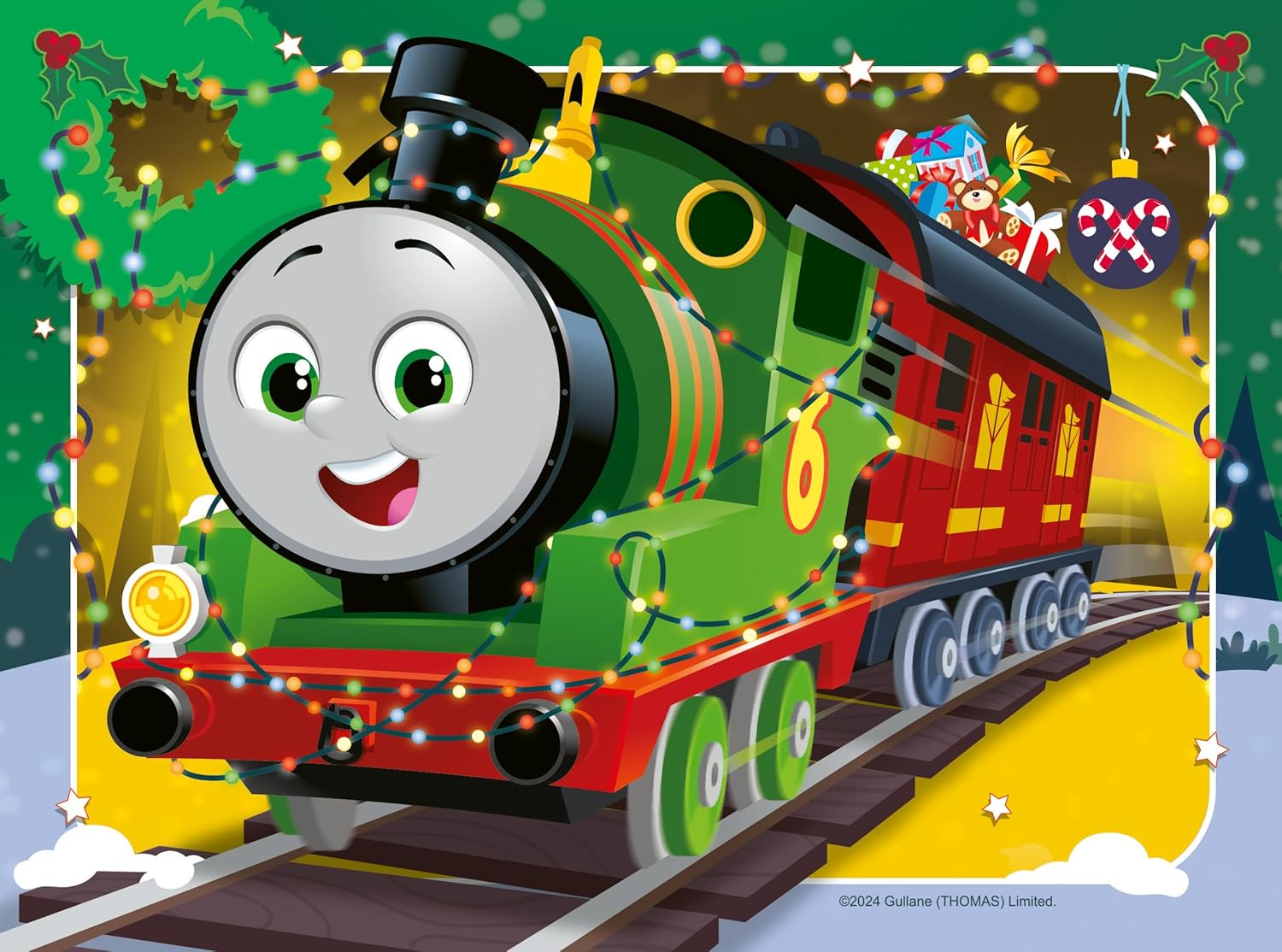 Ravensburger Thomas & Friends Christmas Jigsaw Puzzle - 72-Piece Kids Puzzle for Ages 3+ 6