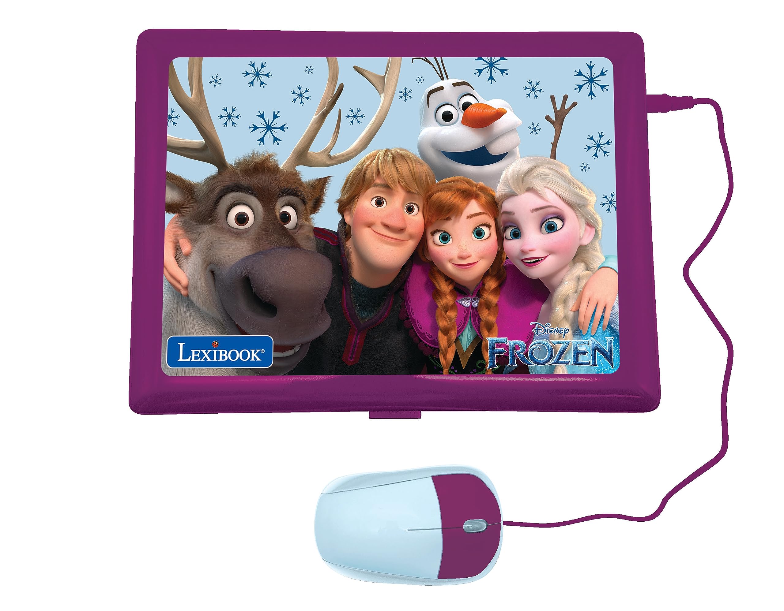 LEXIBOOK Frozen Bilingual Educational Laptop - English & French Learning for Kids 8