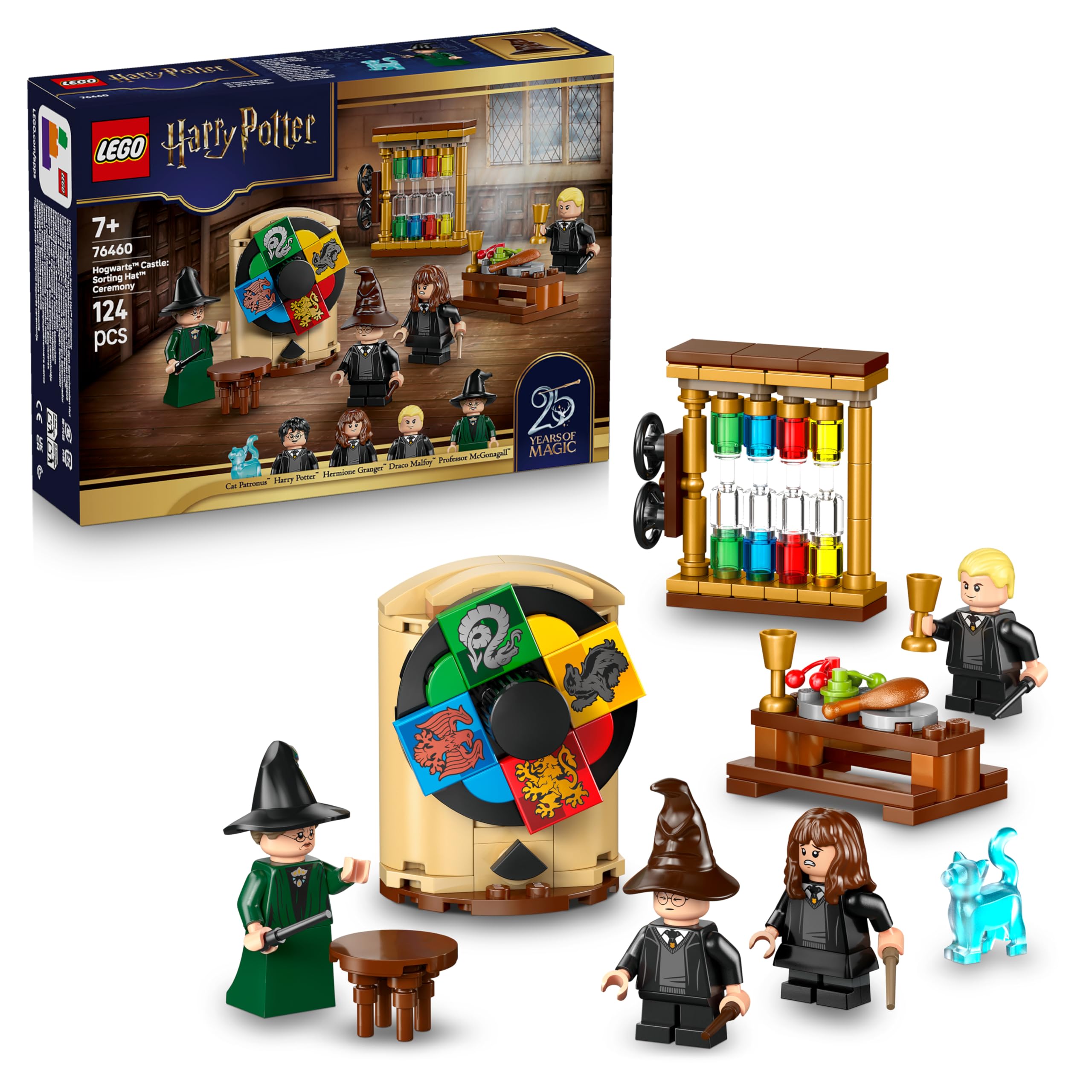 LEGO Harry Potter Hogwarts Castle: Sorting Hat Ceremony Toy Set 76460 | Ages 7+