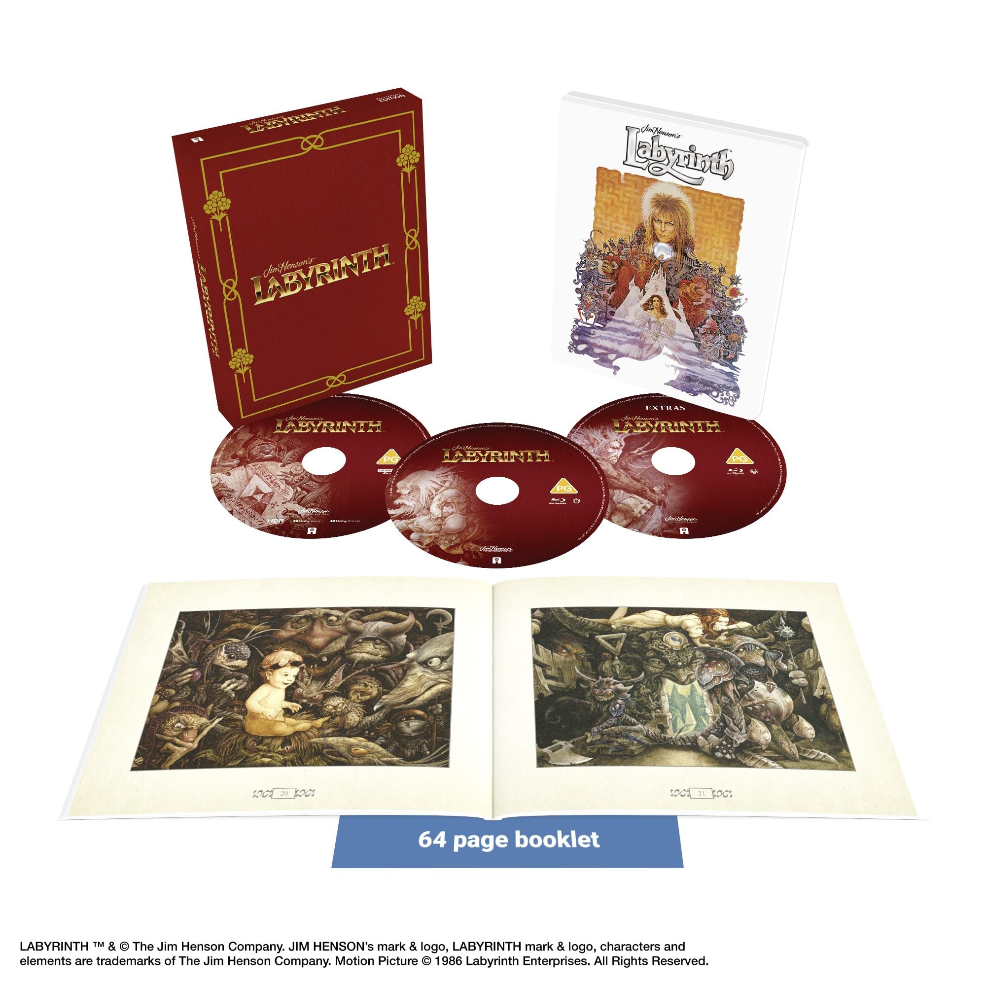 Labyrinth Collector's Edition [4K + Blu-ray]