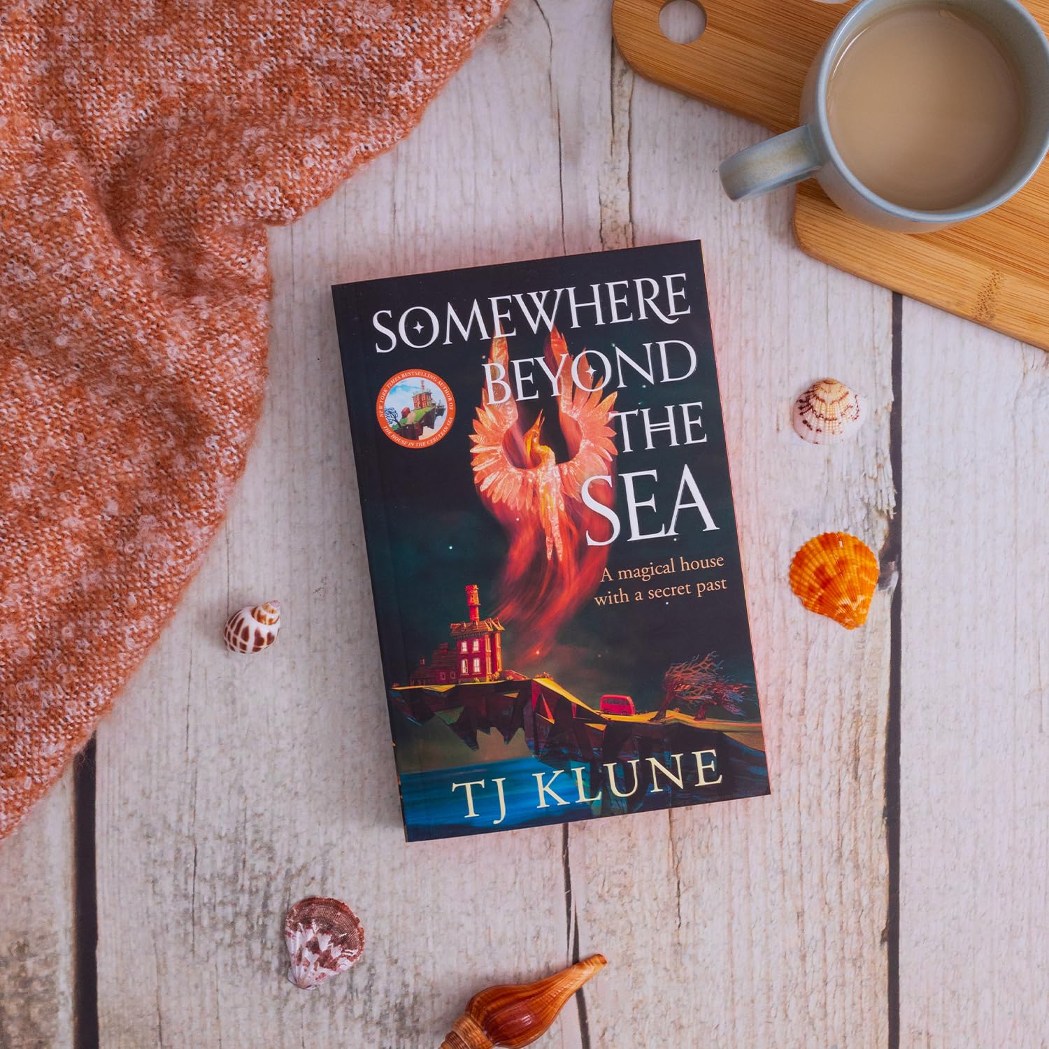 TOR Somewhere Beyond the Sea by TJ Klune | No. 1 New York Times Bestseller | Paperback