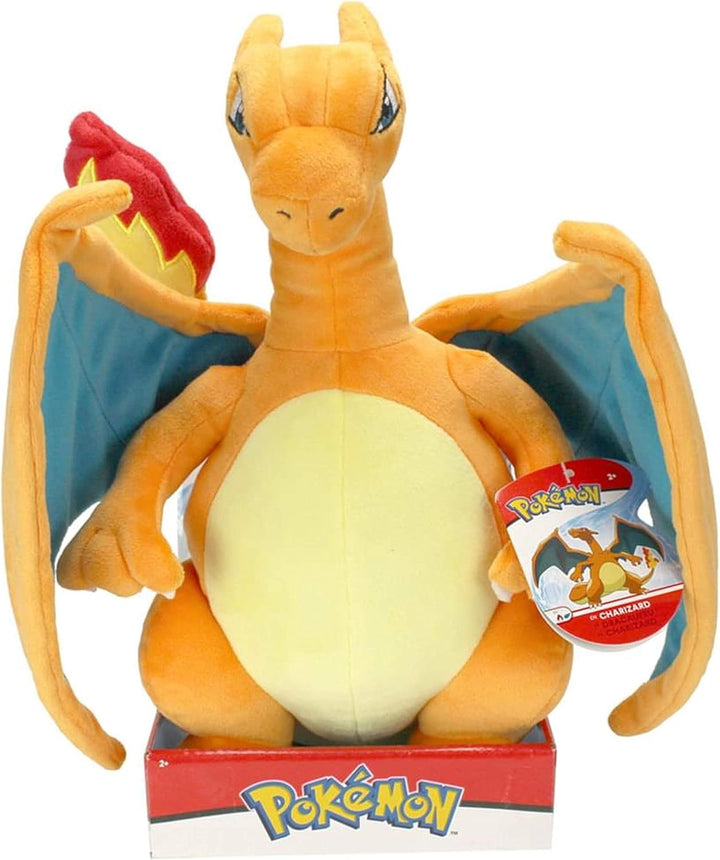 Pokemon 12" Charizard Plush - Supersoft Cuddly Toy for Ages 2+