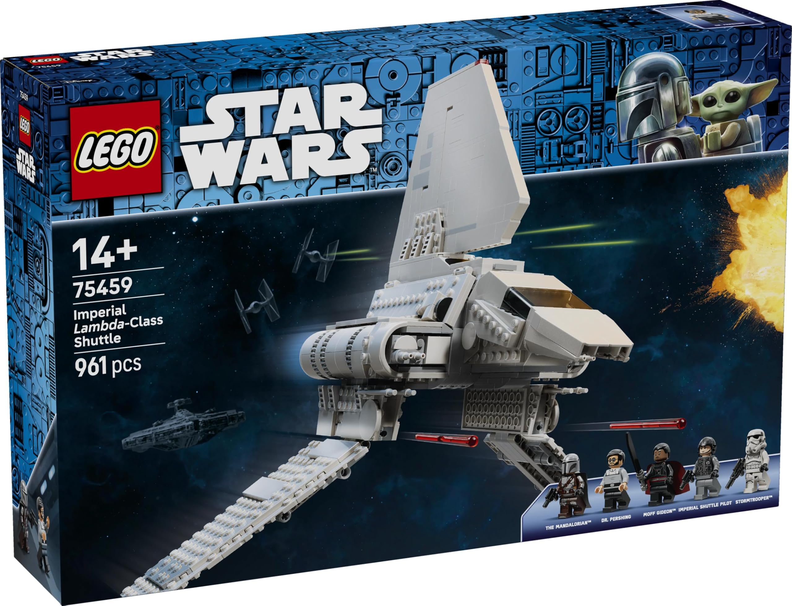 LEGO Star Wars Imperial Lambda-Class Shuttle 75459 Building Set - Includes 5 Minifigures, Ages 14+ 7