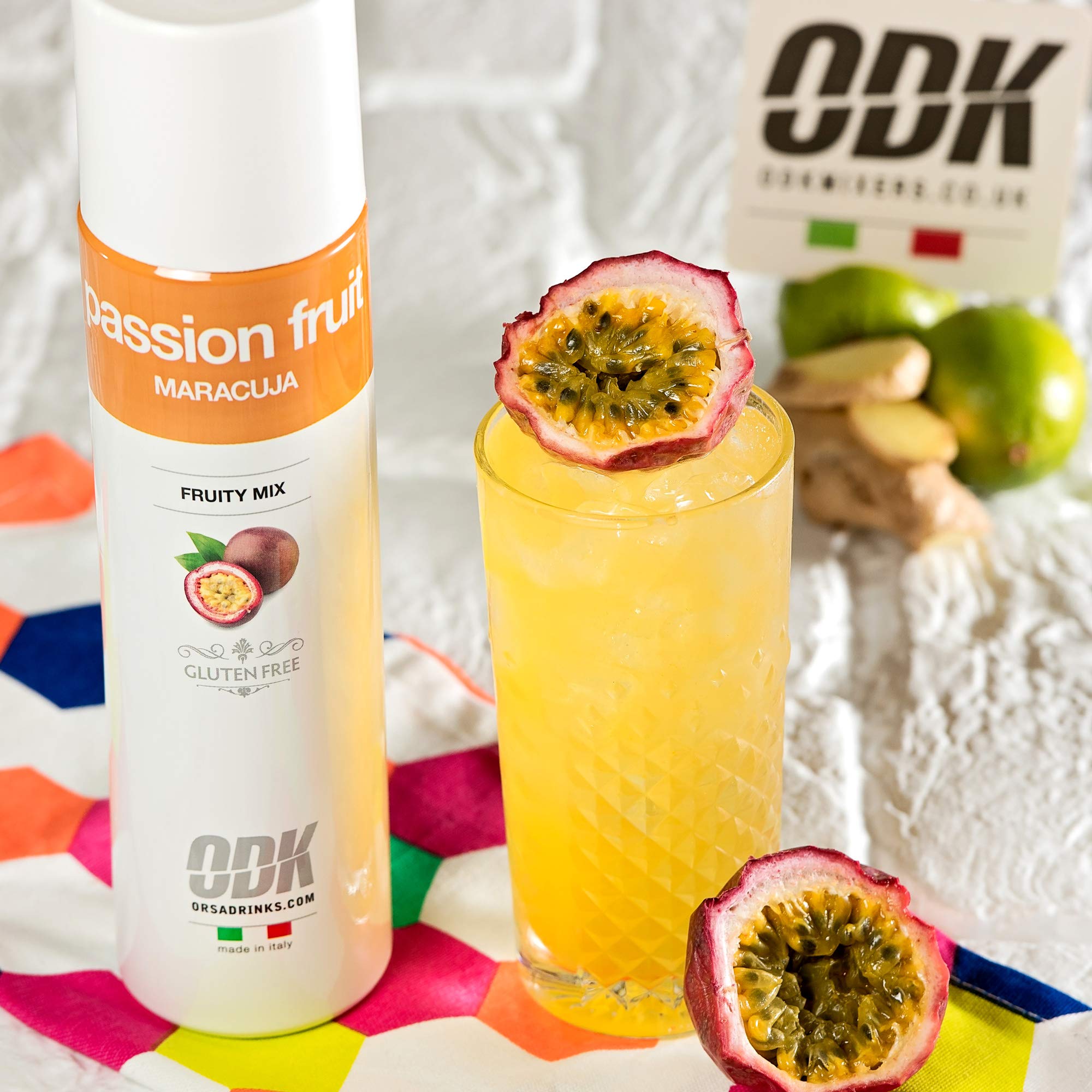 ODK Passion Fruit Puree - Gluten-Free Cocktail Mix | 750 ml 5