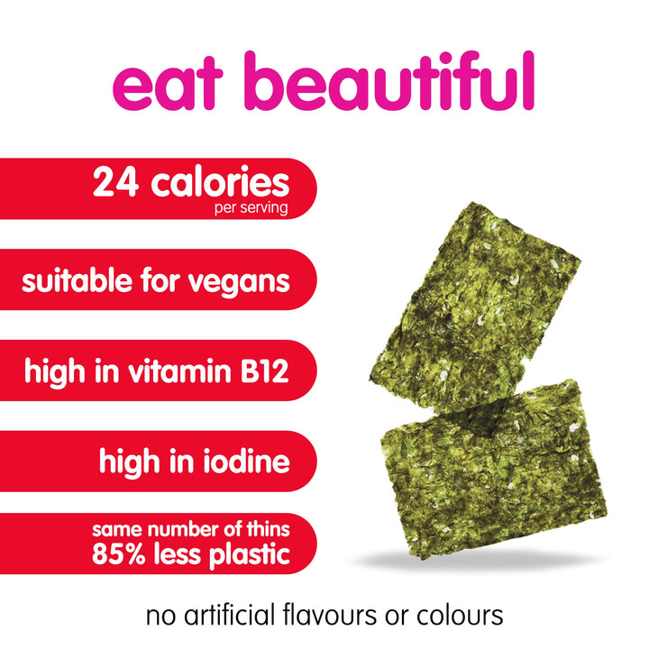 Itsu - Sweet Soy & Sea Salt Crispy Seaweed Thins 32-Pack