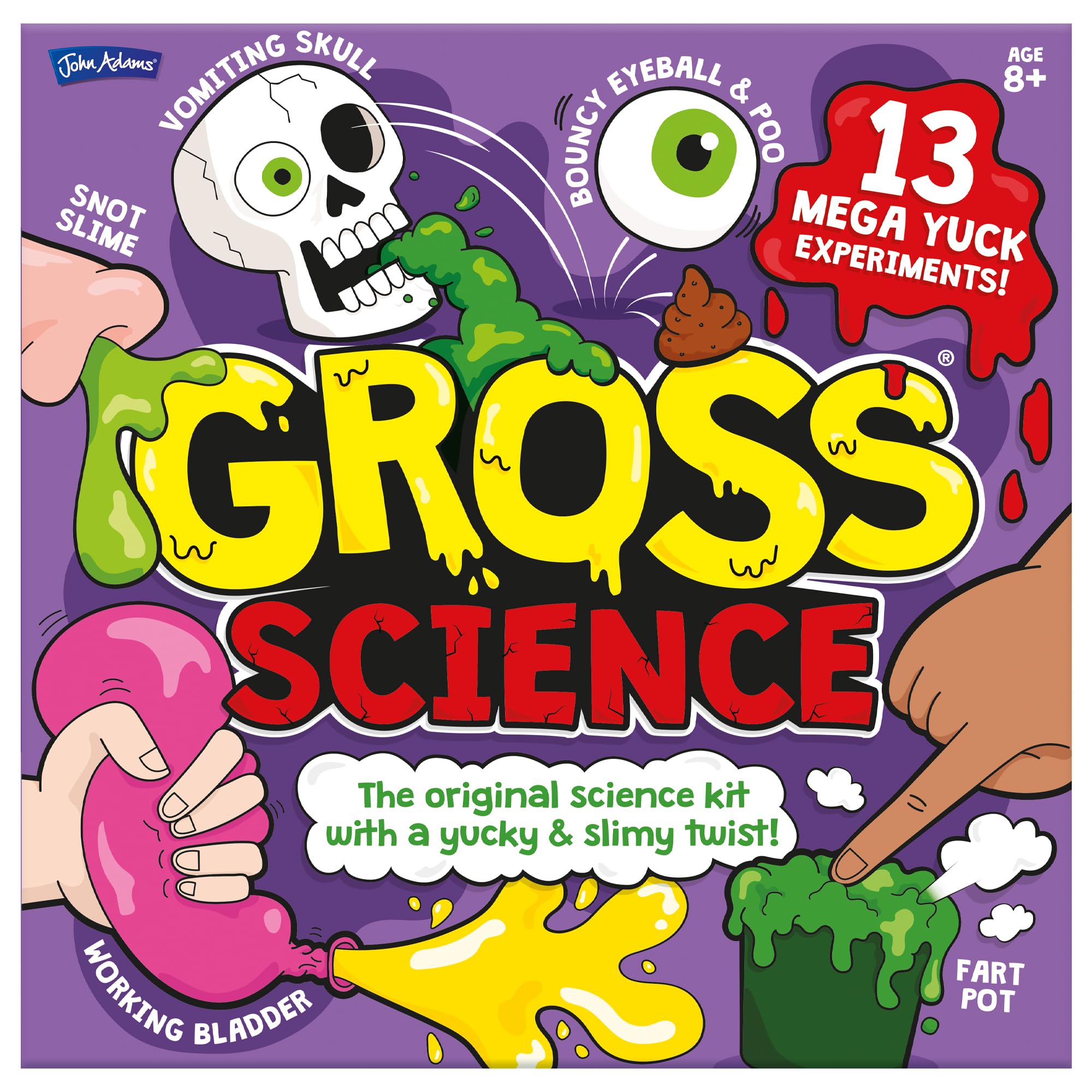 John Adams Ultimate Gross Science Playset - Educational Toy for Kids 8-10 Years 13
