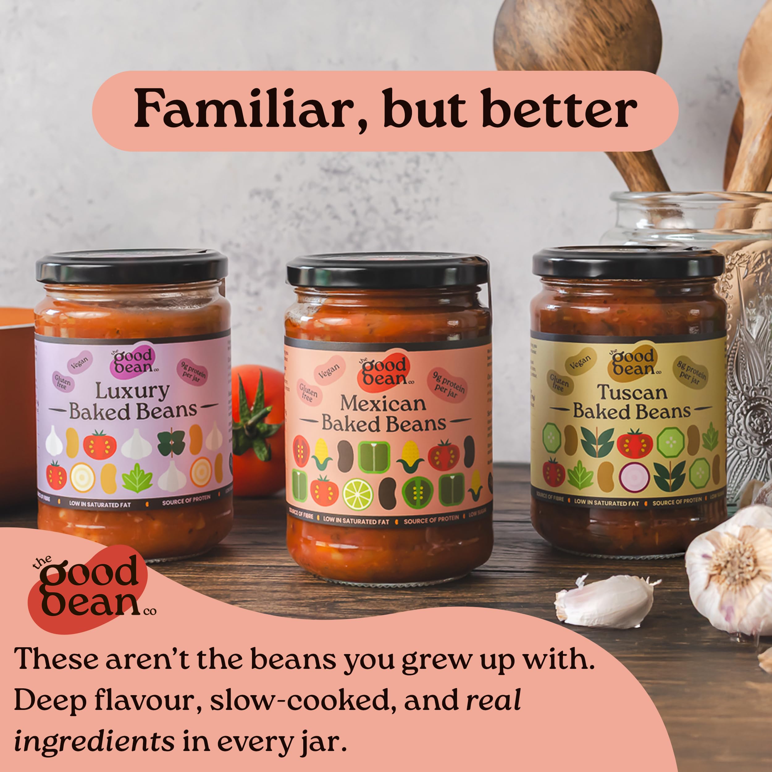 The Good Bean Co Mexican Baked Beans 350g - Spicy Black Beans in Smoky Chilli Sauce 4