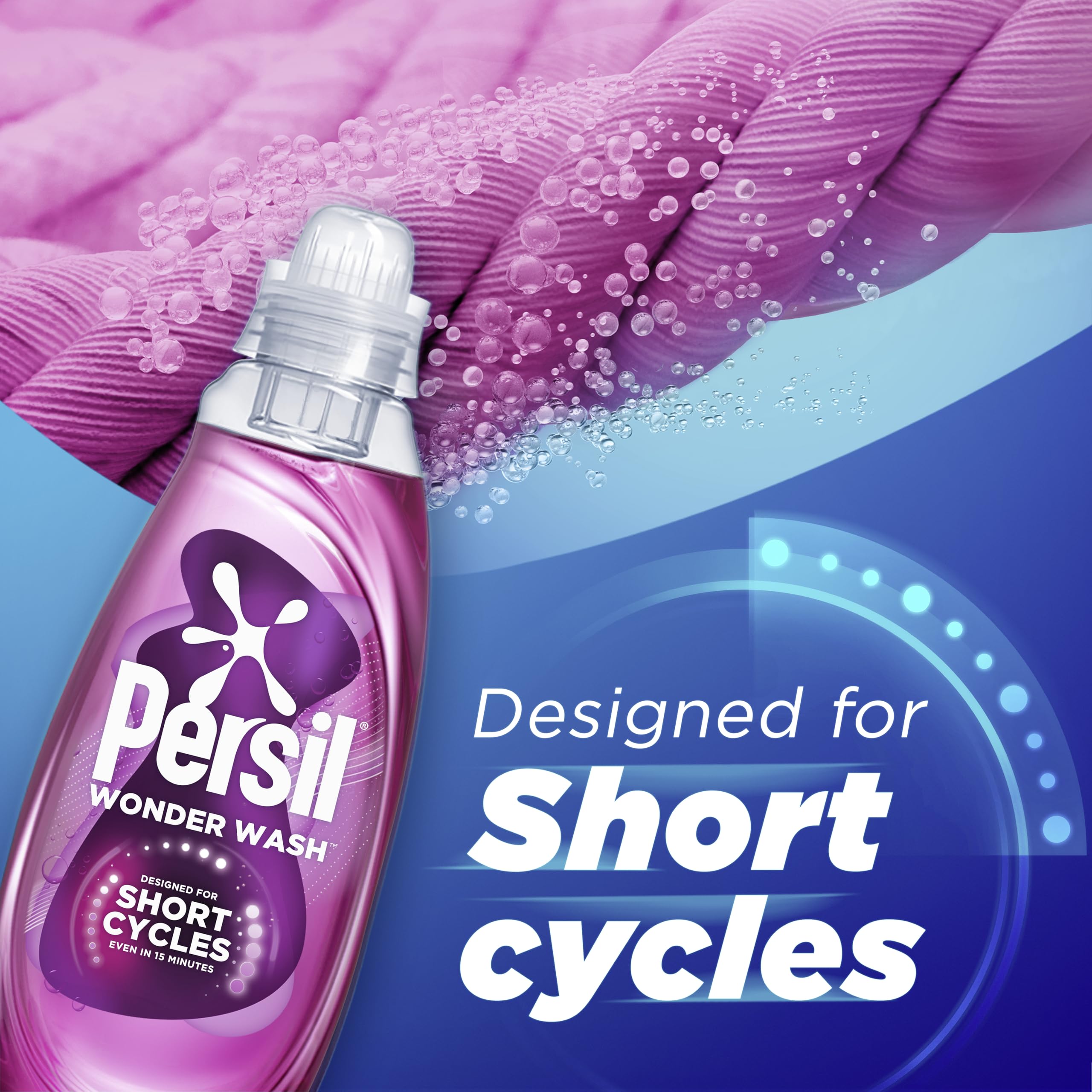 Persil Wonder Wash Ultra Care Bio Liquid Detergent - Protects & Restores Colours | 1.08 l