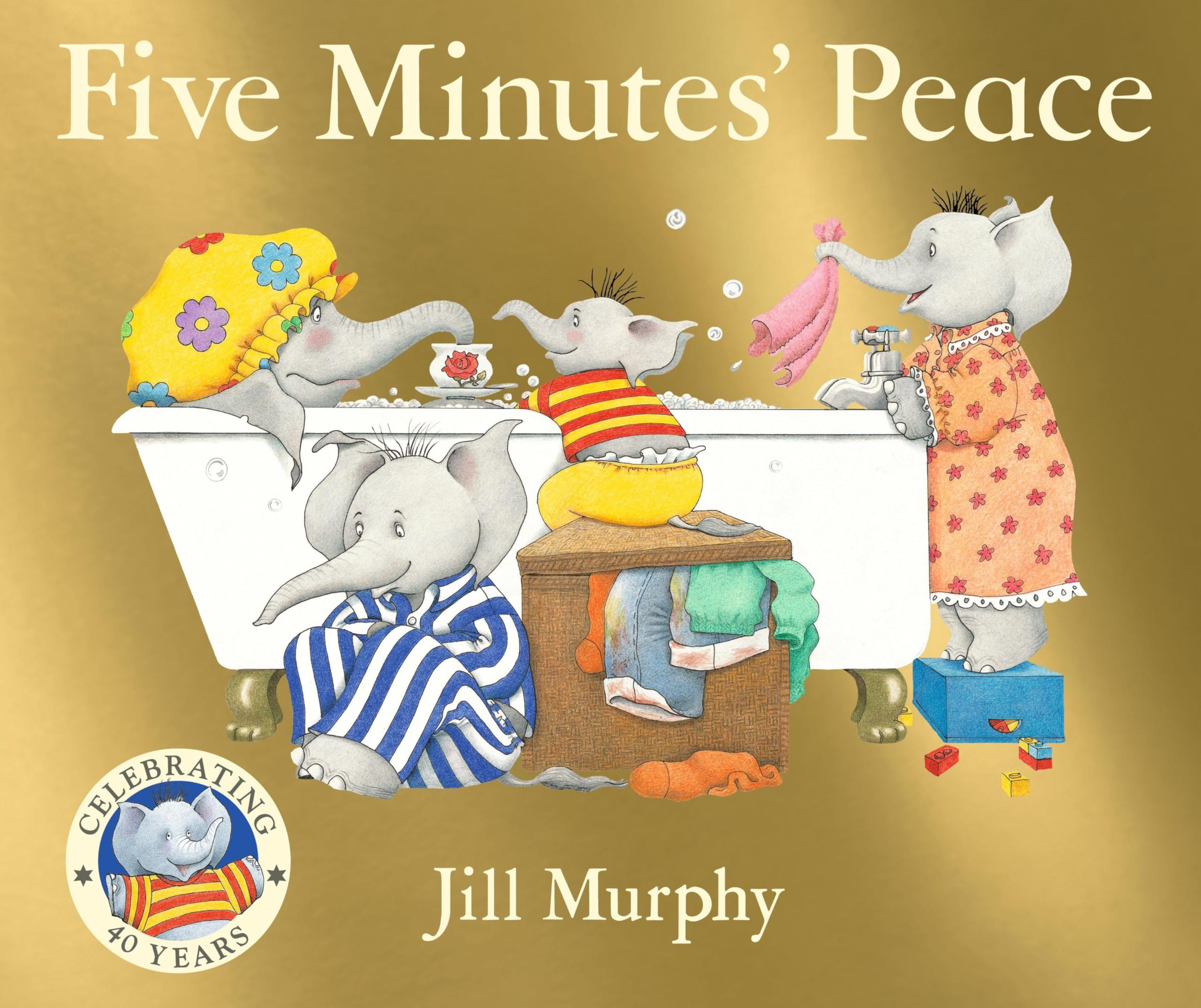Walker Books Five Minutes' Peace: 40th Anniversary Edition - Children's Picture Book | Ages 3-5 | 32 Pages 1