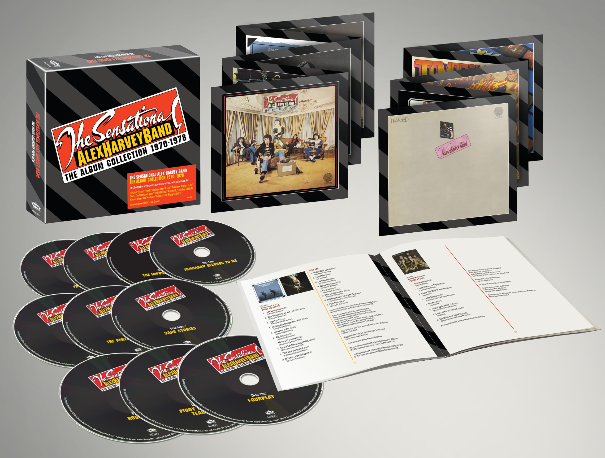 The Sensational Alex Harvey Band - The Album Collection 1970-1978 [10CD Box Set] 2