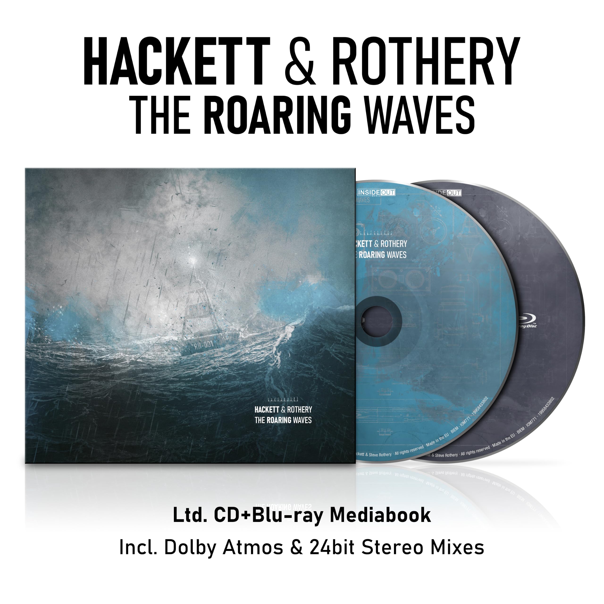 Steve Hackett & Steve Rothery - The Roaring Waves [CD] 1