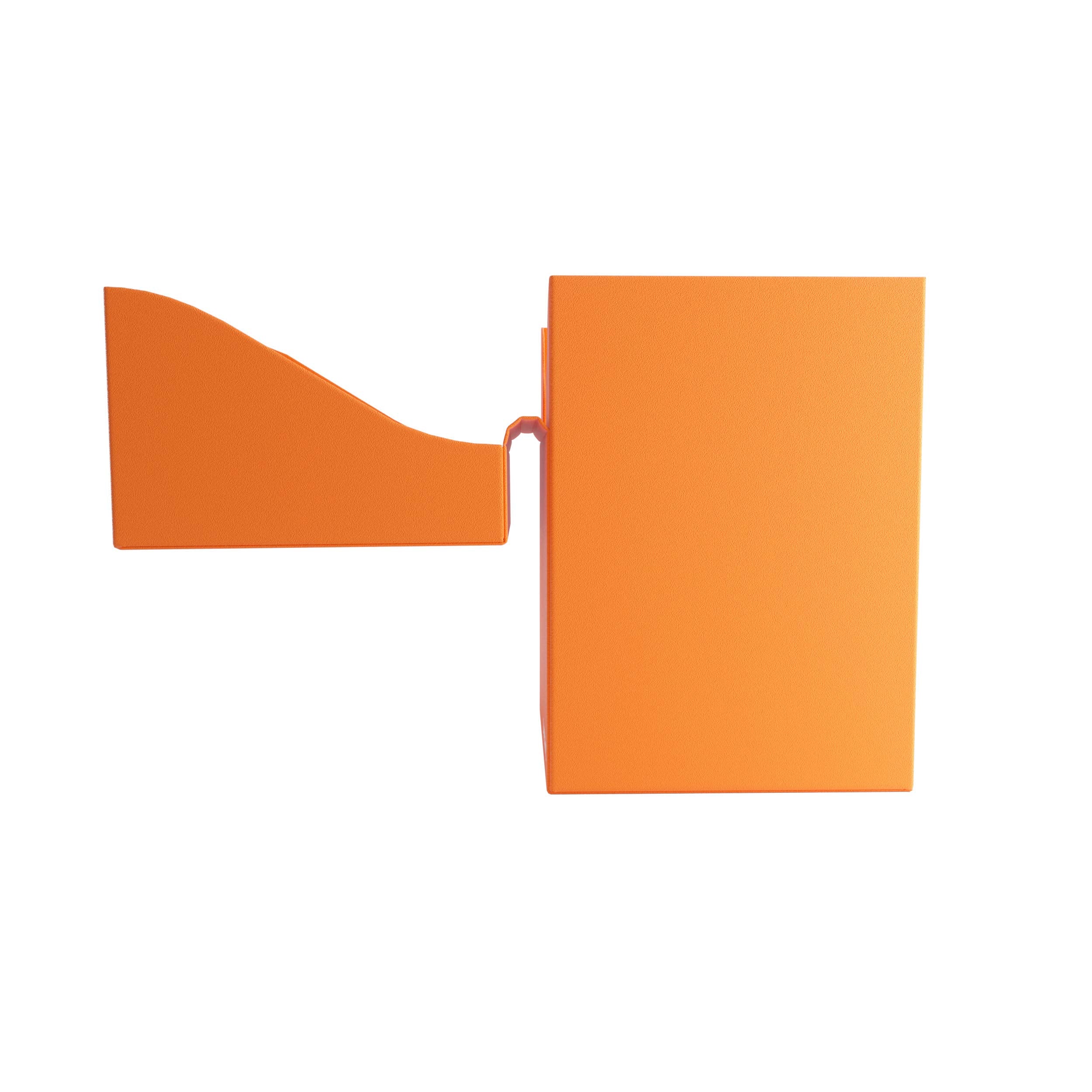 Gamegenic 100-Card Deck Holder - Orange | Self-Locking Lid | Cobra Neck Access 6