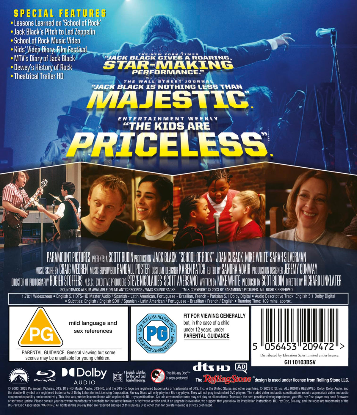 School of Rock [Blu-ray]