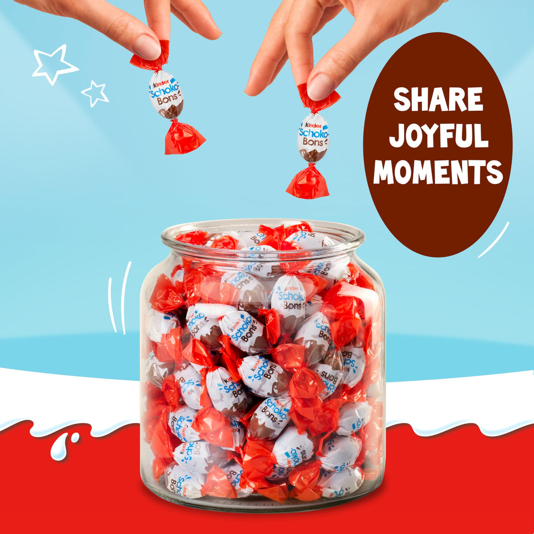 Kinder Schokobons 200g Milk Chocolate with Creamy Filling