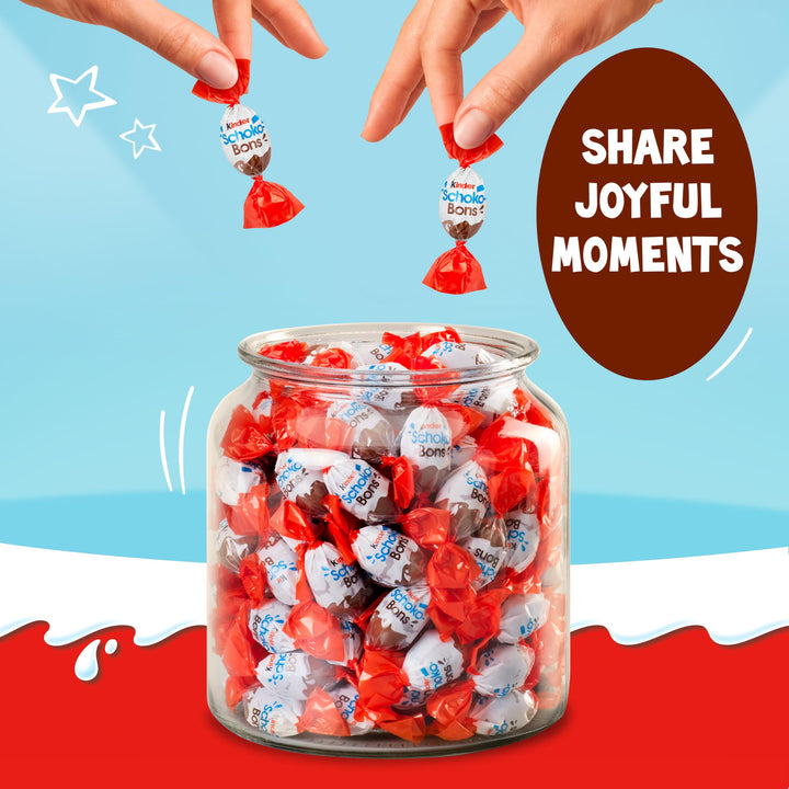 Kinder Schokobons 200g Milk Chocolate with Creamy Filling