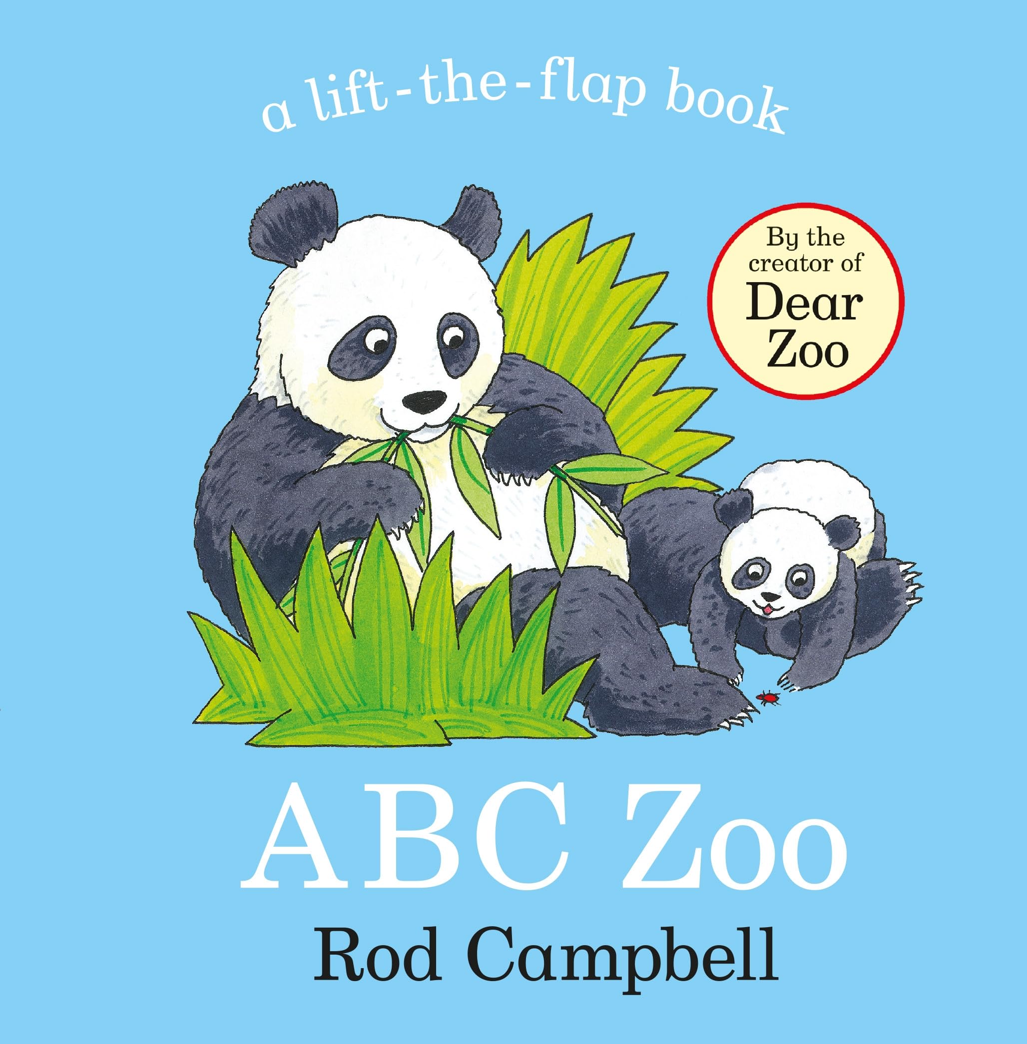 MACMILLAN ABC Zoo: A Lift-the-Flap Animal Alphabet Board Book by Rod Campbell | Ages 1-3 1