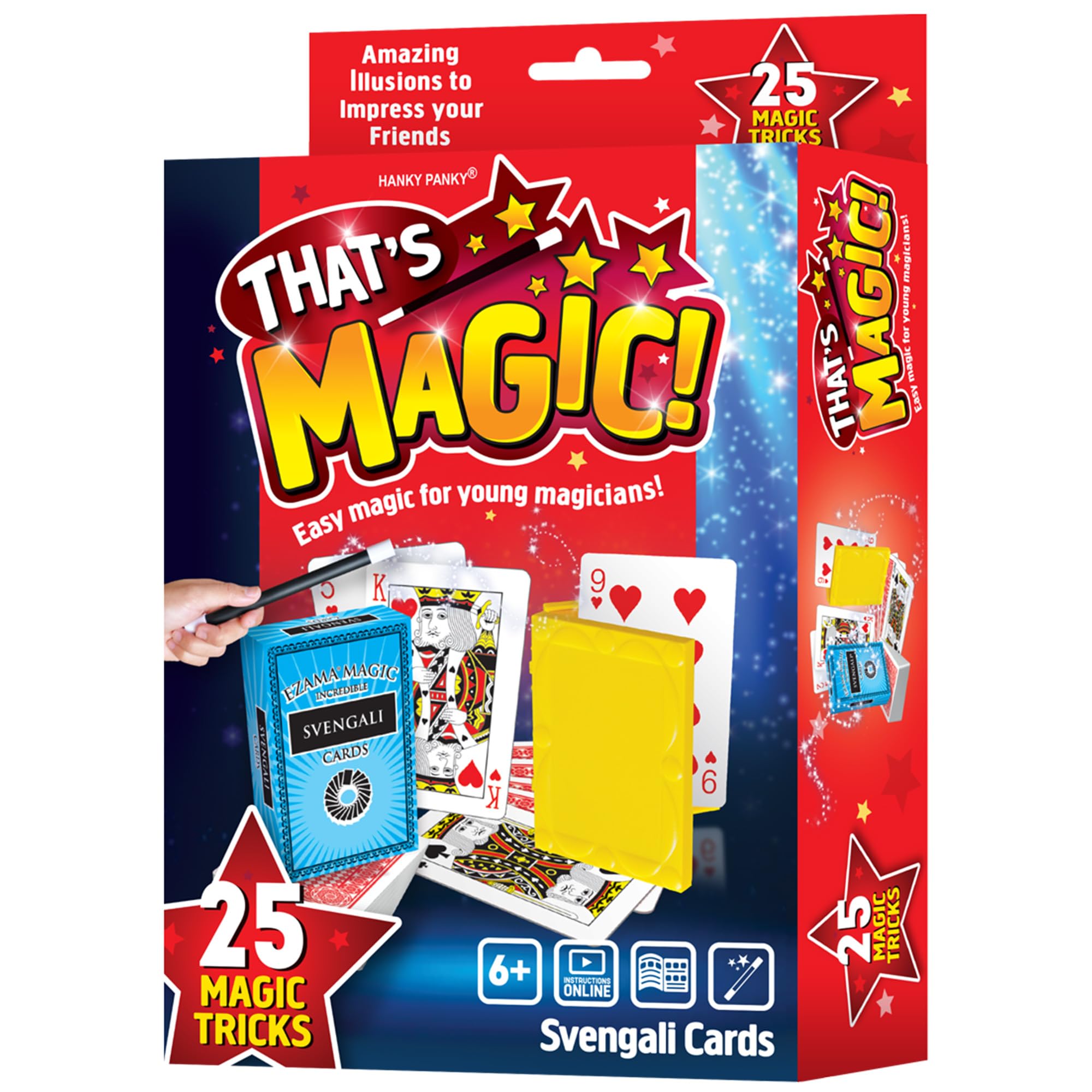 Hanky Panky That's Magic Svengali Cards - 25 Kids' Magic Tricks | Ages 6+ 1