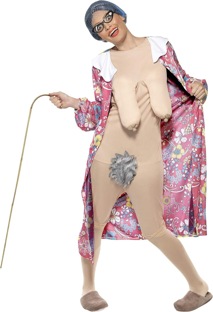 Smiffys Gravity Granny Costume - Medium (BR39343S)