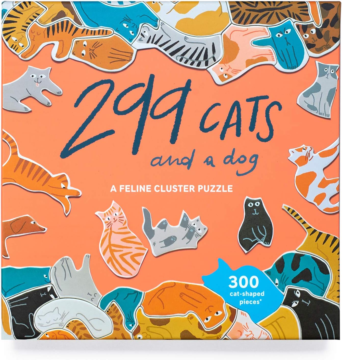 Laurence King Publishing - 299 Cats (and a dog) Feline Cluster Puzzle 6