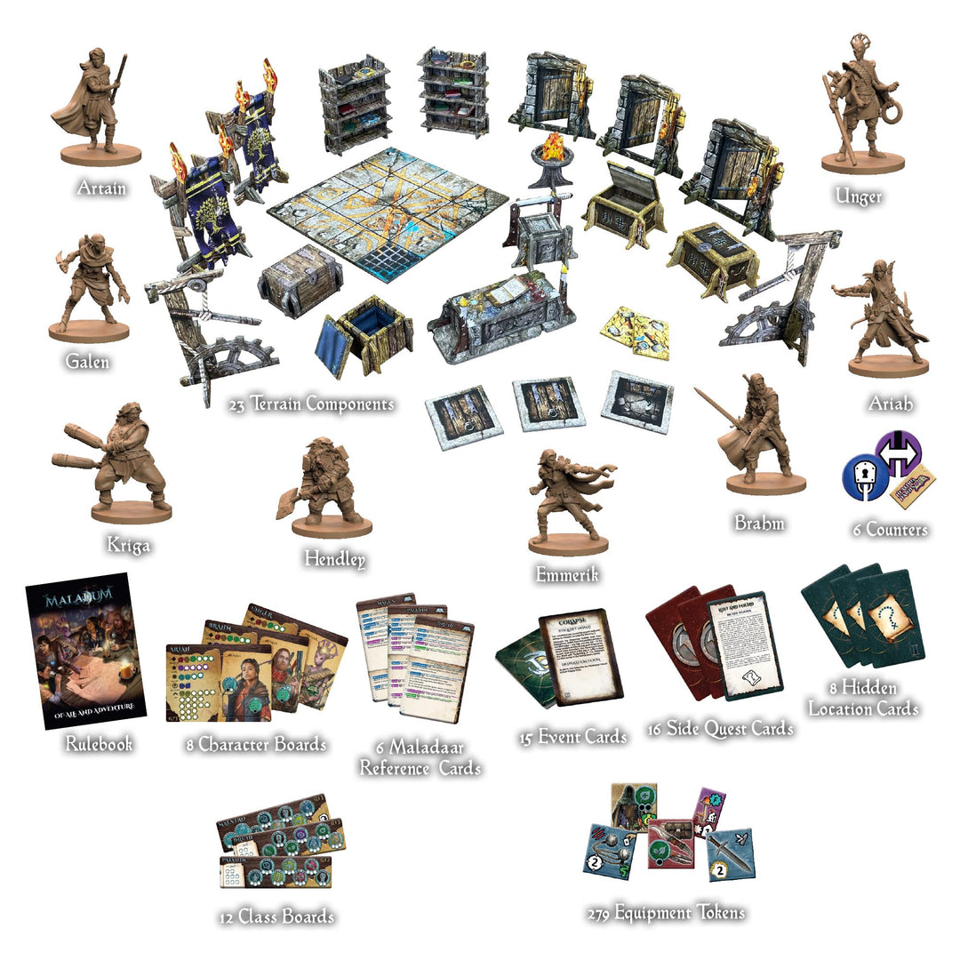 Battle Systems Maladum of Ale & Adventure Expansion