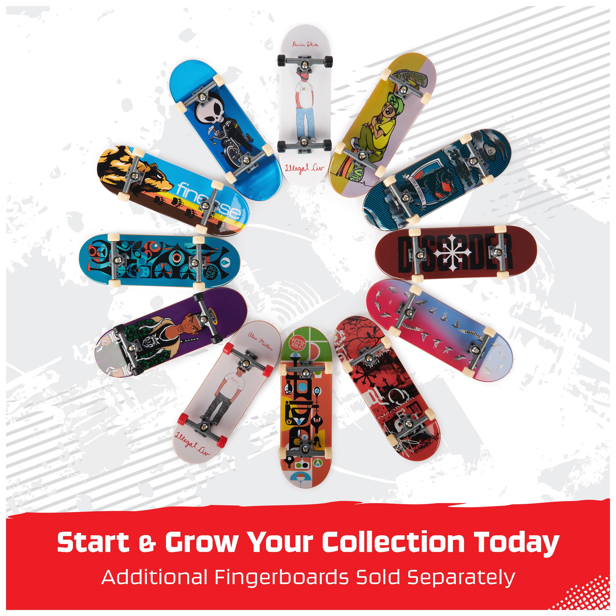 Tech Deck Sk8shop Bonus Pack Fingerboard Set | Build 3 Complete Skateboards | Ages 6+ 5